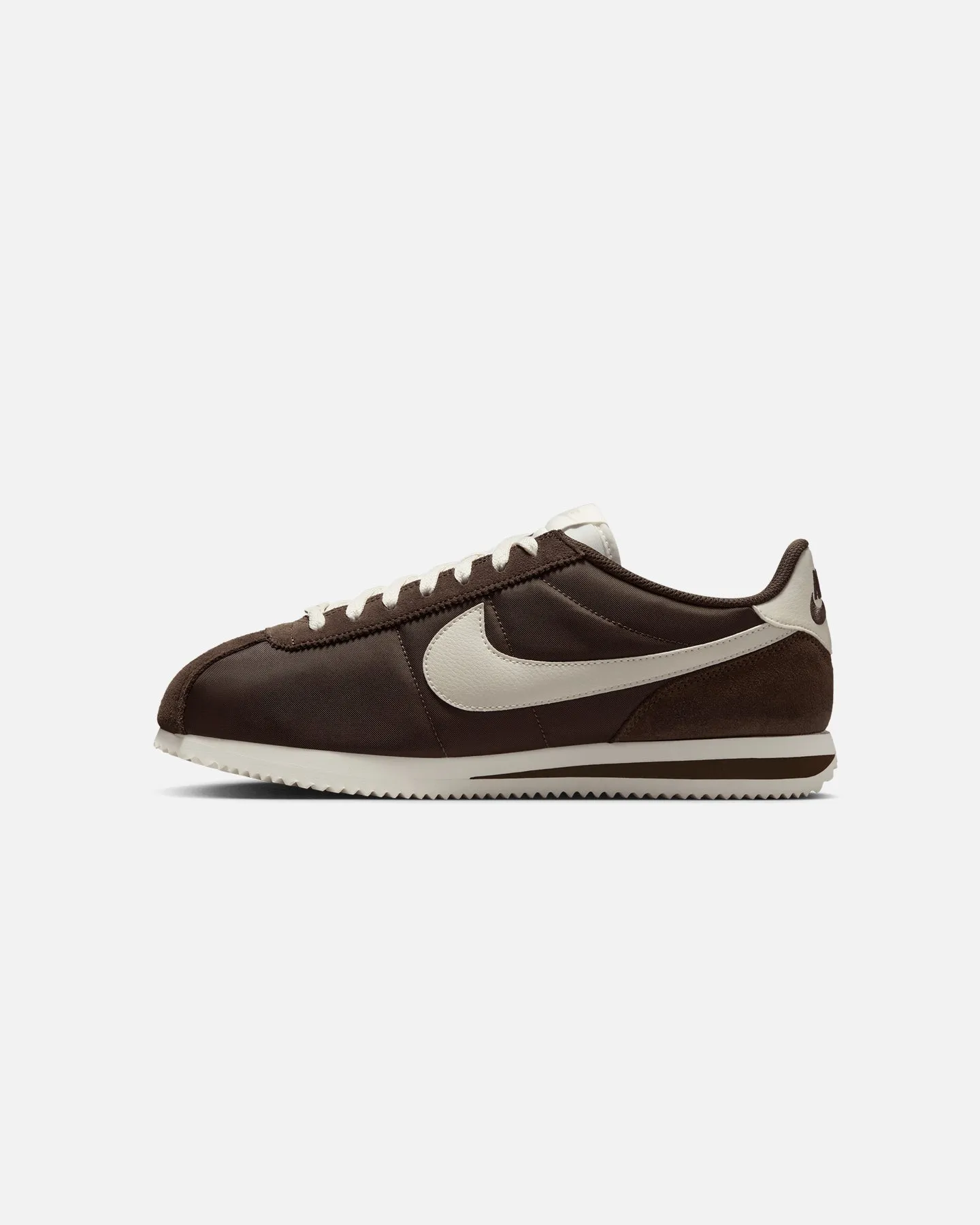 Breathable mesh Clean Step Nike Cortez Textile Baroque Brown
