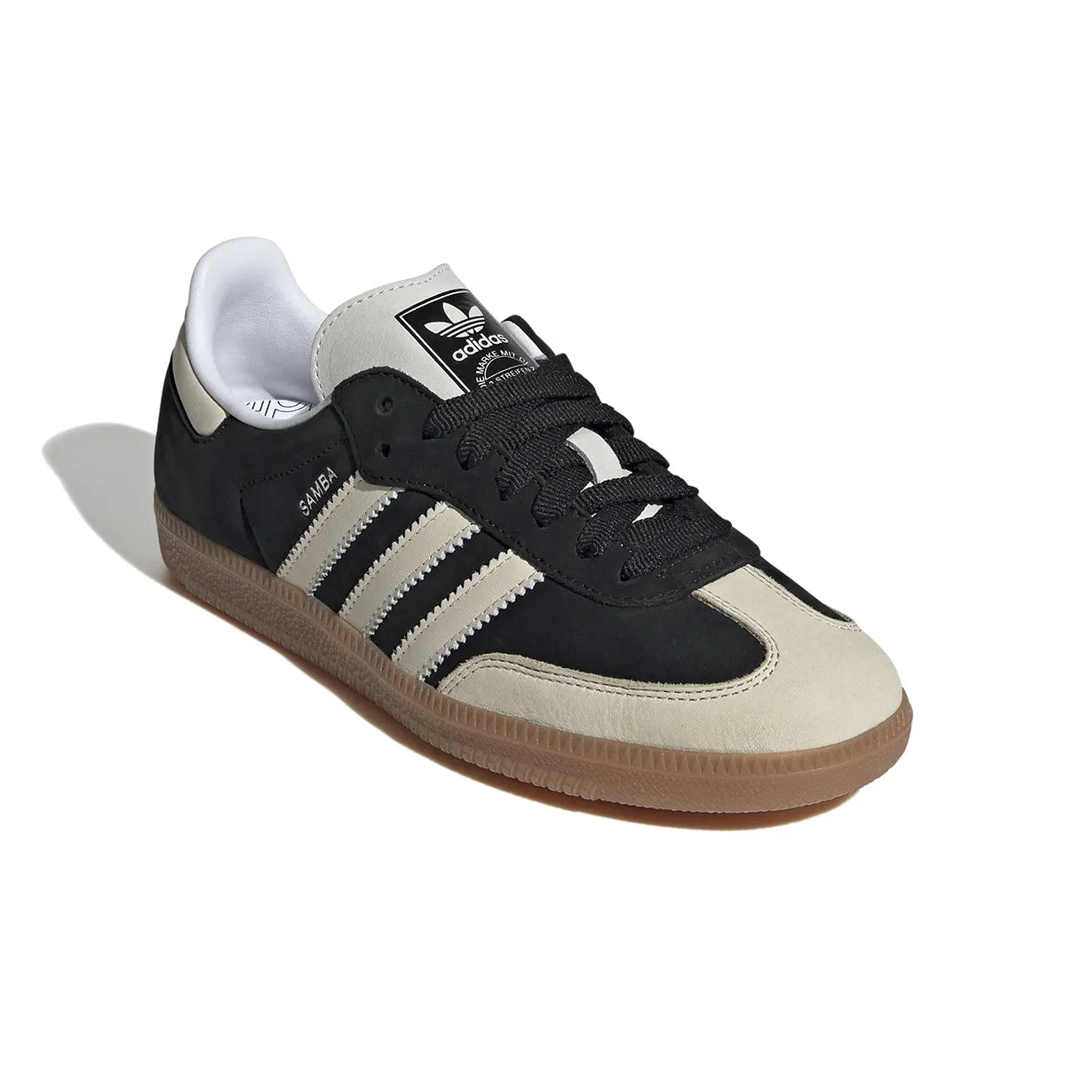 Wmns Samba OG 'Core Black Wonder White' Animal Print partygoers' sandals