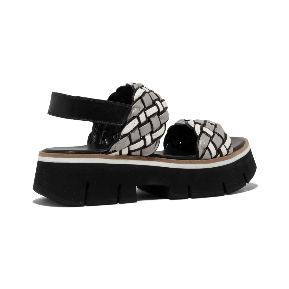 Homers Women's Duyba Tubular Black/Grey/Latte Soft Pad Pop Tone
