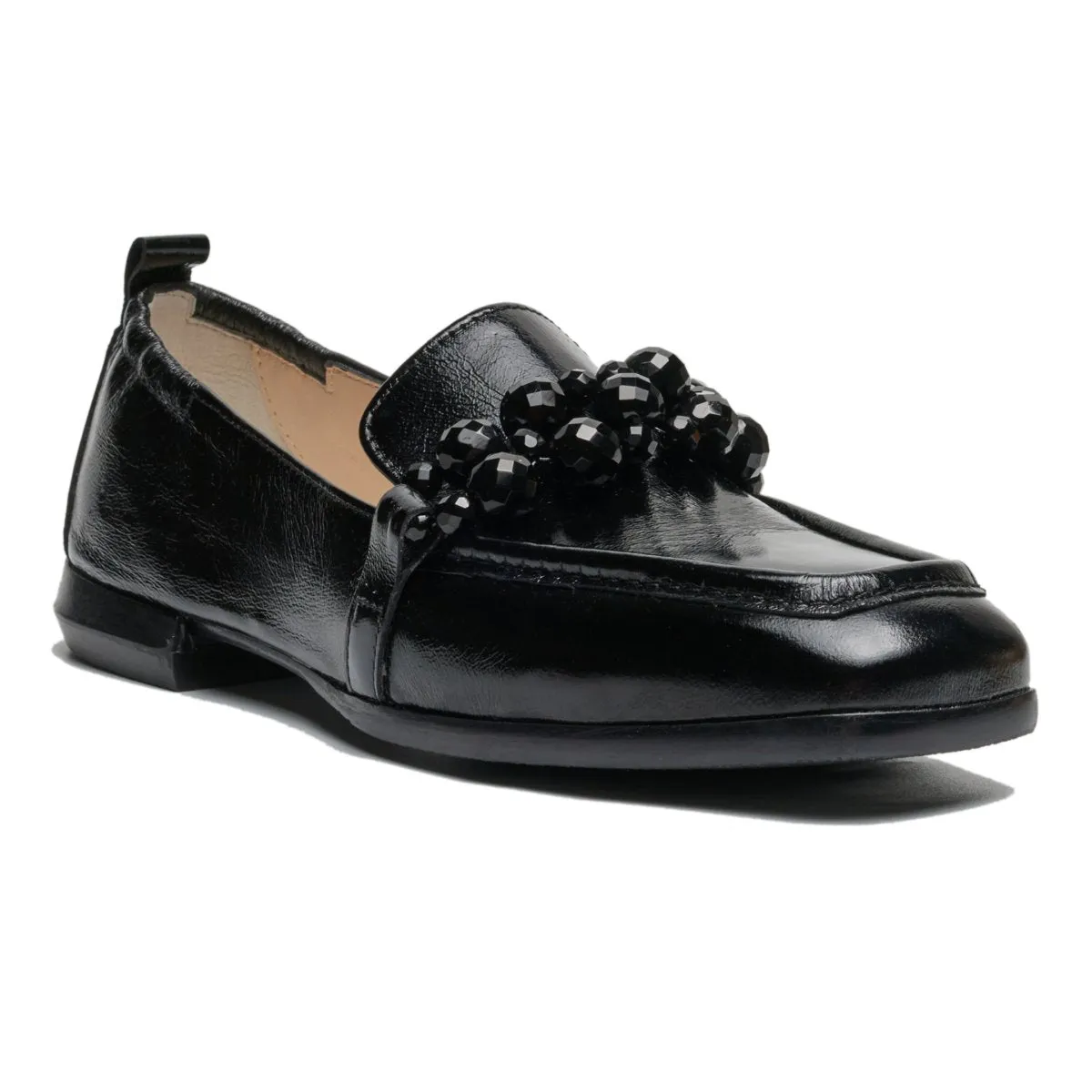 Homers Women's Superluxe Black Wrinkle Pat Center Walk Line Pace