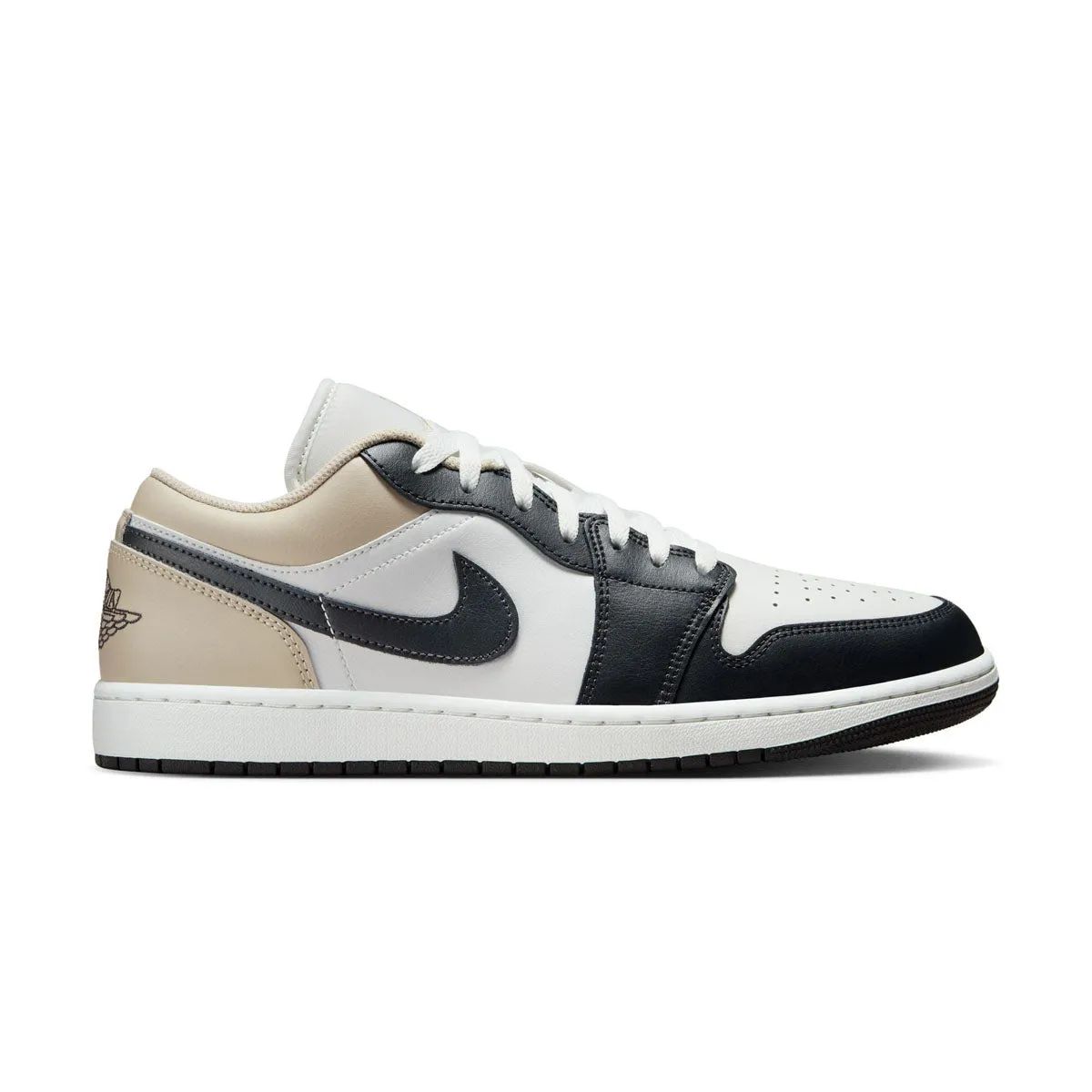 Air Jordan 1 Low 'Summit White Off Noir Rattan' Sky View Commute Light