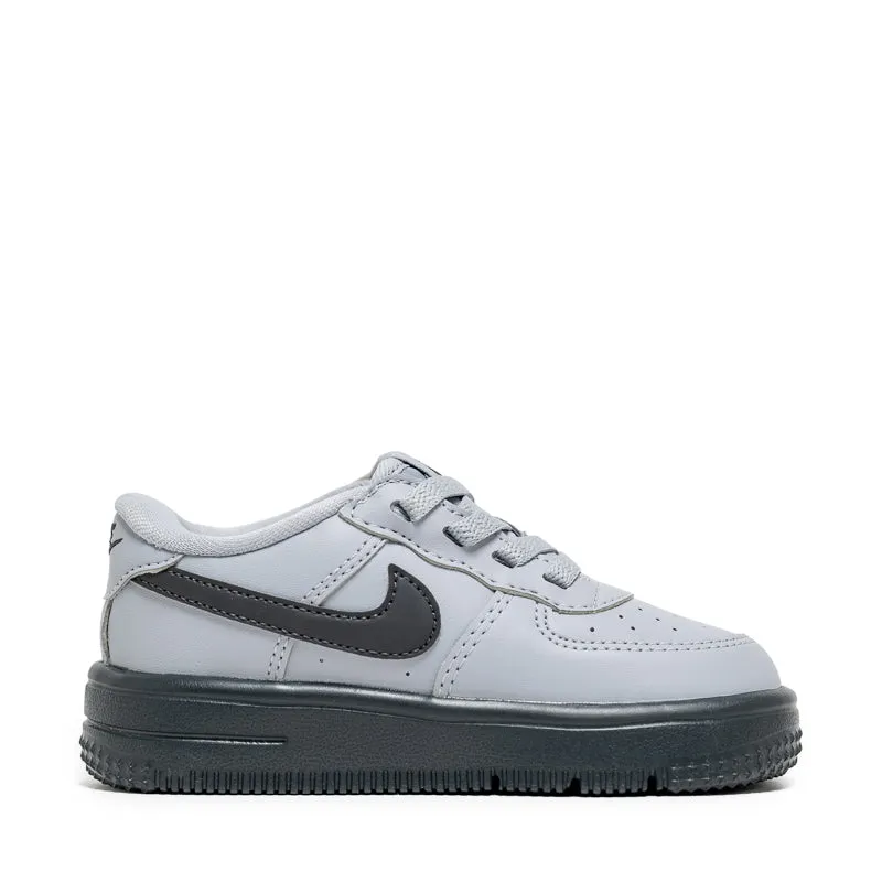 Nike Force 1 Low EasyOn (TD) - Wolf Grey/Dark Smoke Grey Endurance Run