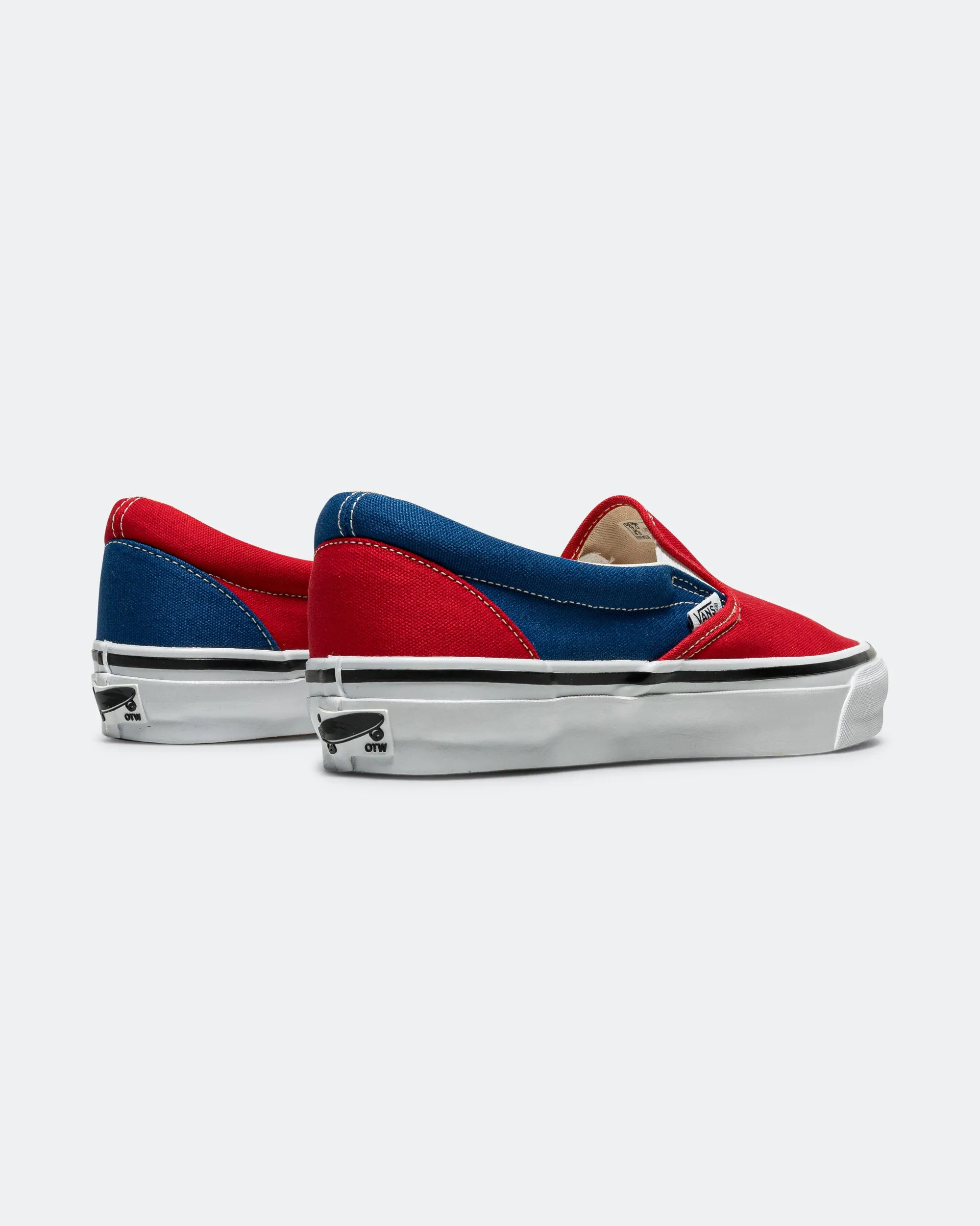 OTW Classic Slip-On 98 x Engineered Garments - Red/Navy Ergonomic Build Smooth Balance