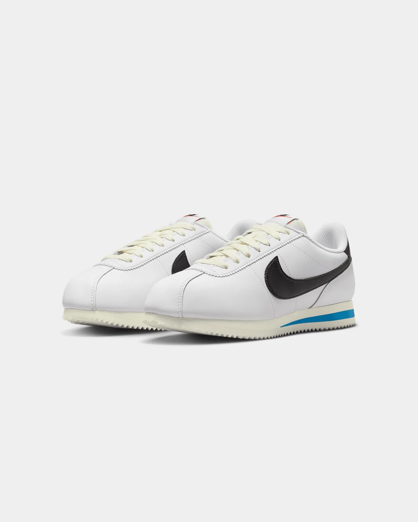 just Nike Women's Cortez White/Black-LT