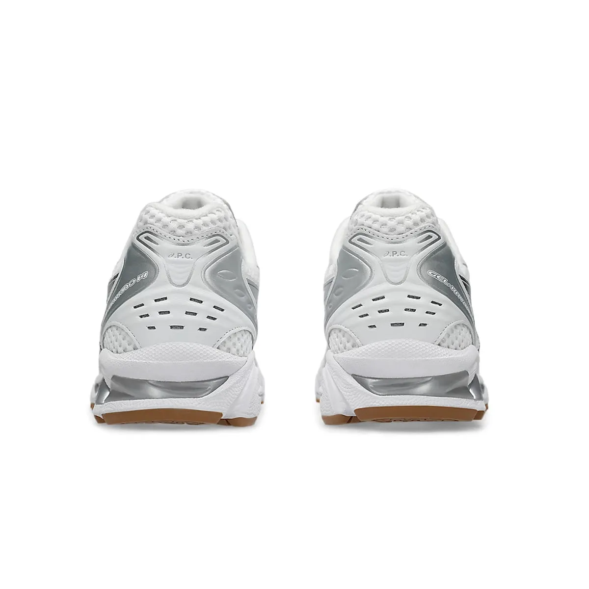   A.P.C. GEL-Kayano 14 'White Pure Silver' Classy silhouette