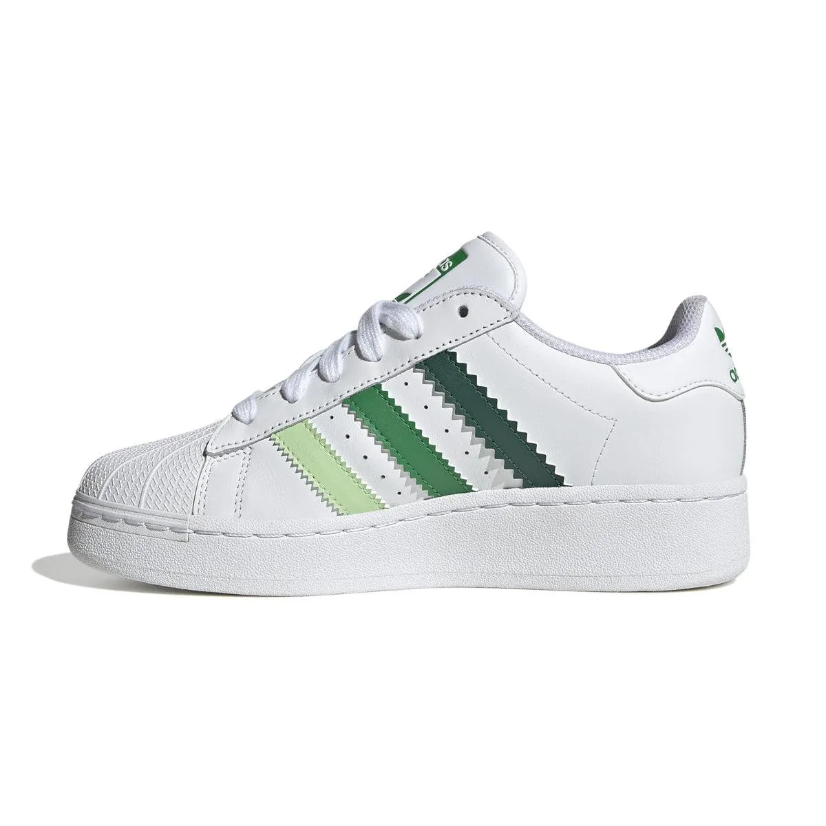 Wmns Superstar XLG 'Cloud White' Sculpted durability