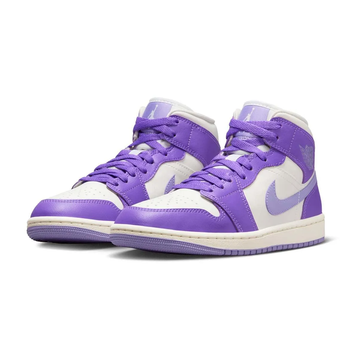 Signature Wmns Air Jordan 1 Mid 'Action Grape'