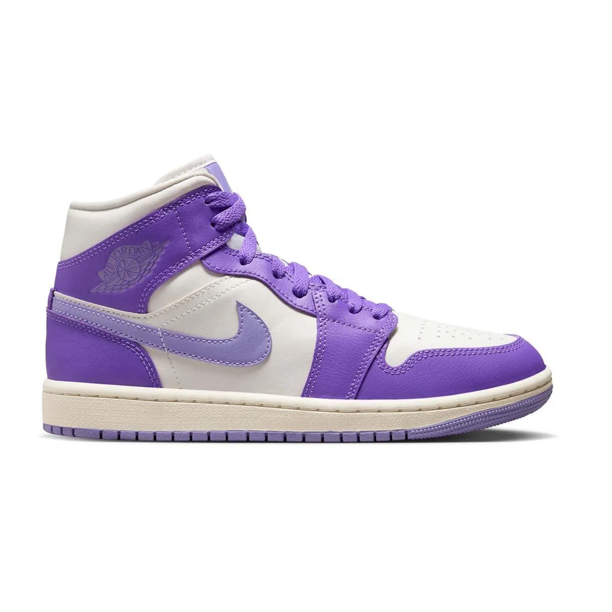 Wmns Air Jordan 1 Mid 'Action Grape' Easy Support