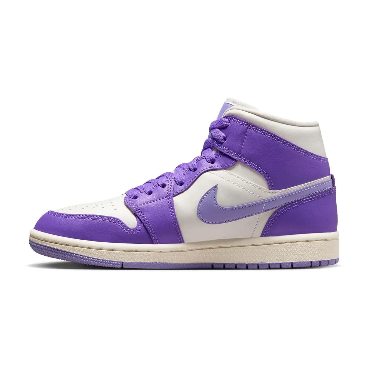 Wmns Air Jordan 1 Mid 'Action Grape' Travel Wear