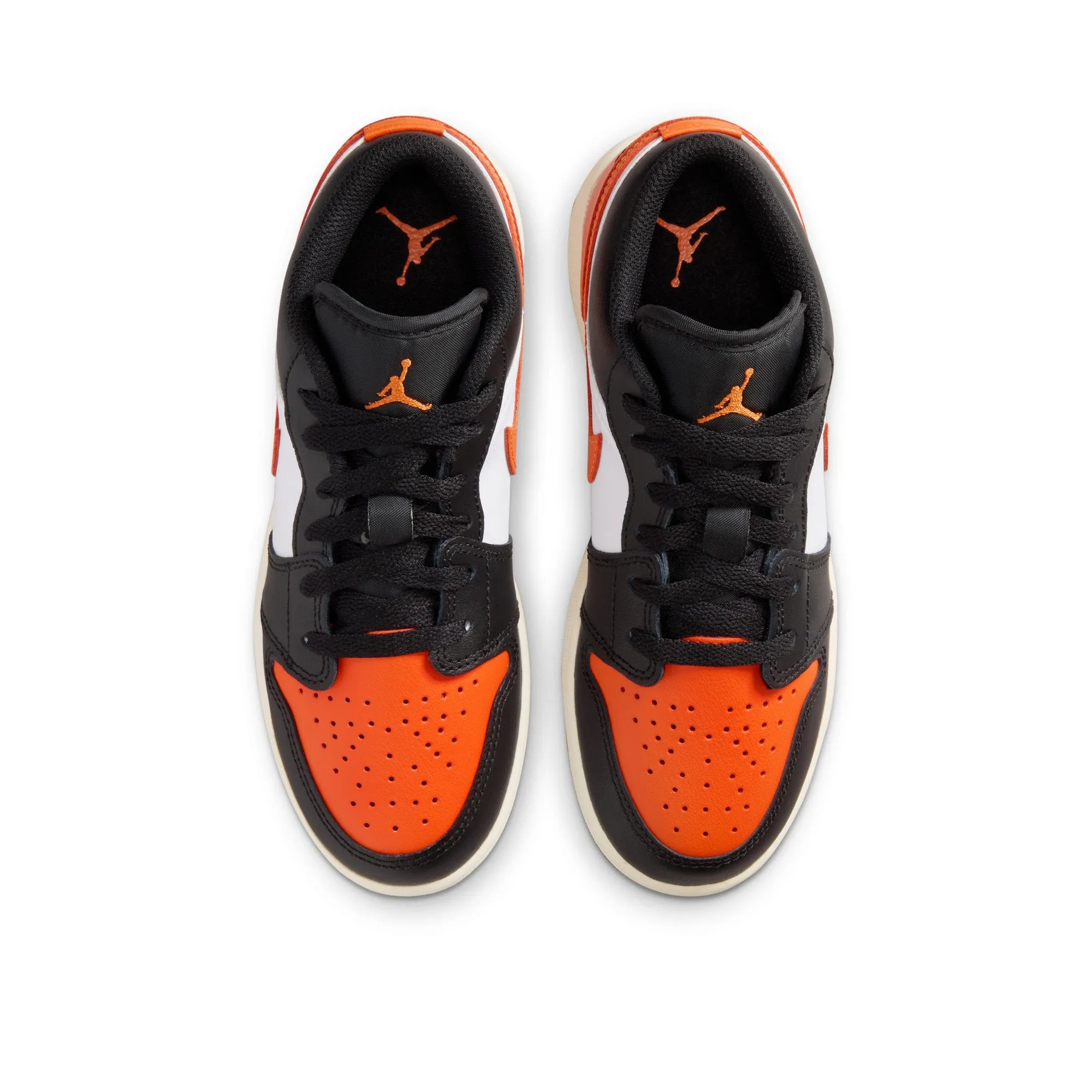 Trail Usage Air Jordan 1 Low (GS) - Black/Starfish