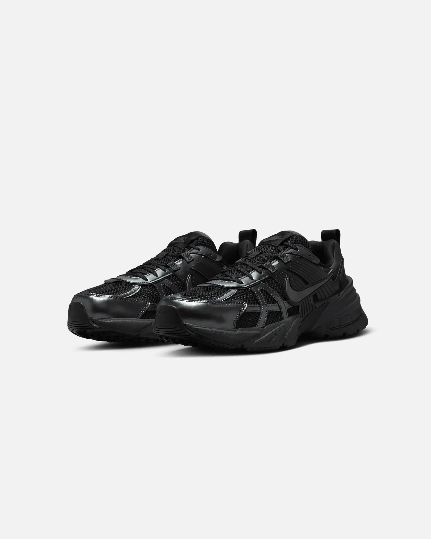 Teen Edge Winter Warm Nike V2K Run Black/Dark Smoke