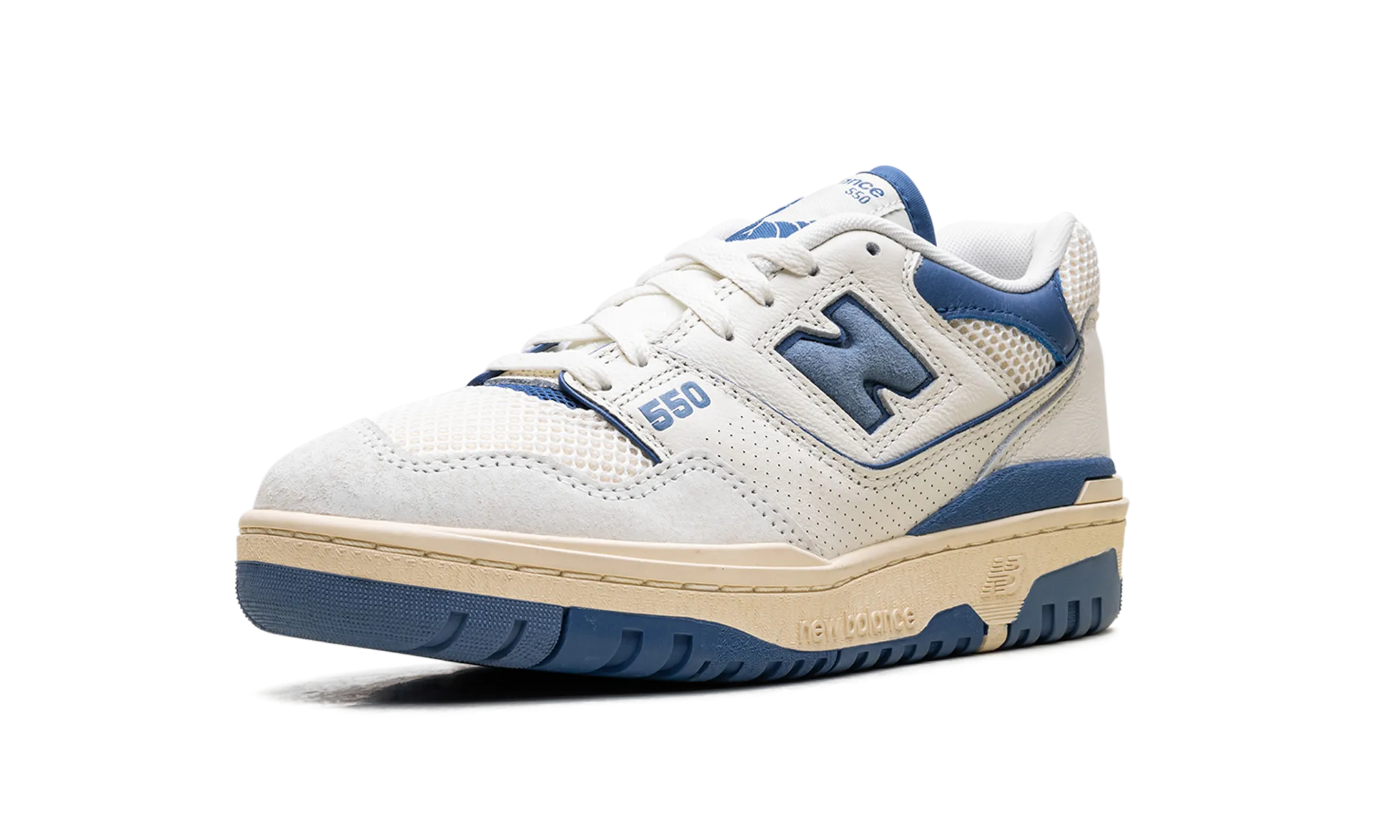 550 "Sea Salt Pack Blue Agate" Adaptive Motion shock - absorbing midsole shoes