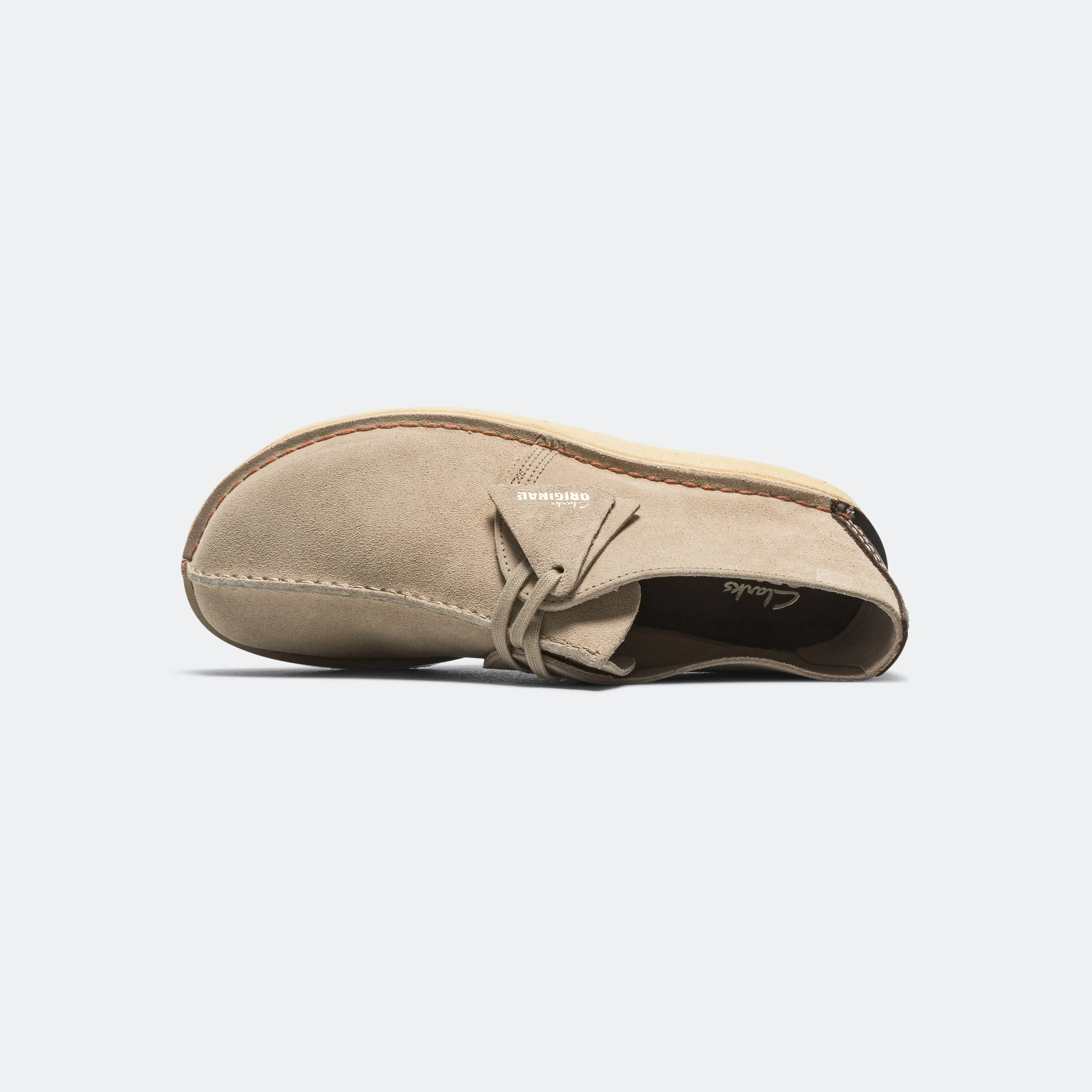 Sleek Shape Stretchable Openings Desert Trek - Sand Suede