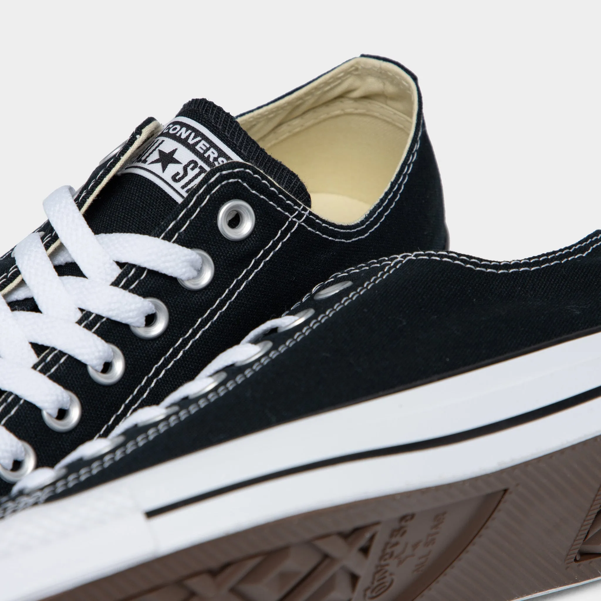 Converse Chuck Taylor All Star Ox / Black Slide On Practical Wear