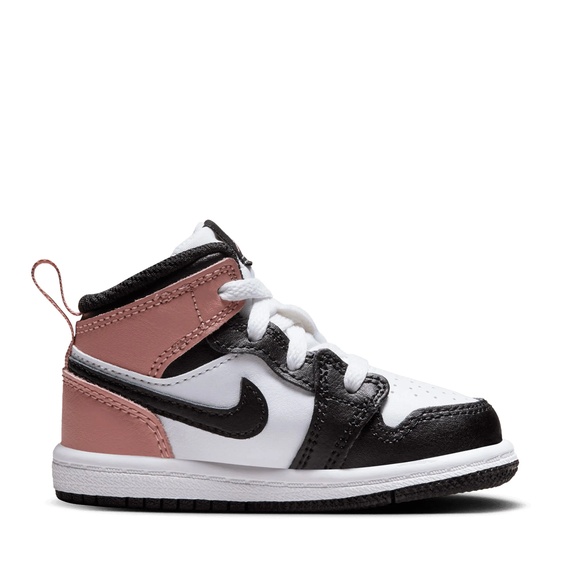 Jordan 1 Mid (TD) - White/Rust Pink Fit Everyday day use