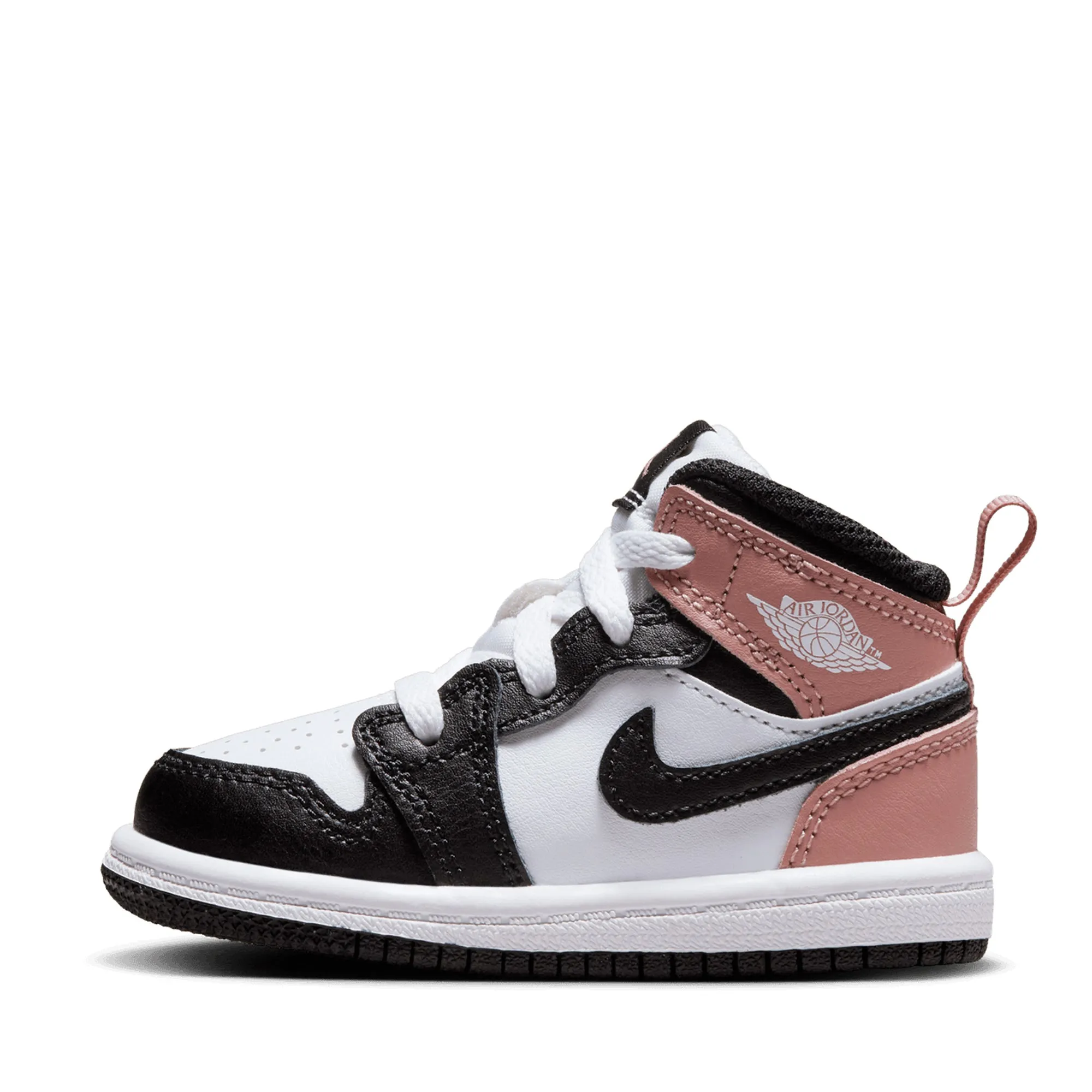 Neutral Tones Neutral Stability Jordan 1 Mid (TD) - White/Rust Pink