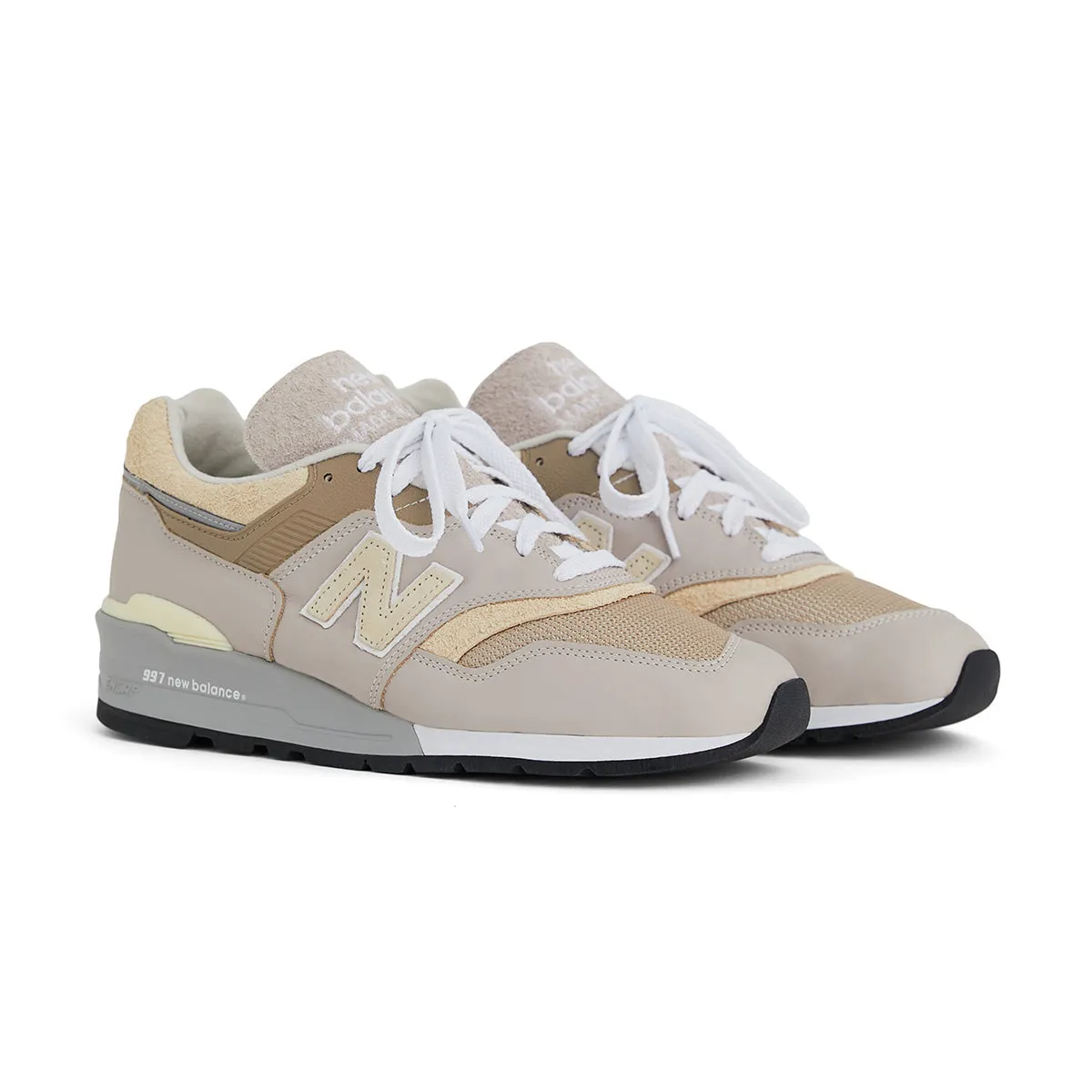 Supportive arch Reliable Sole in USA 997 'Moonrock Driftwood'