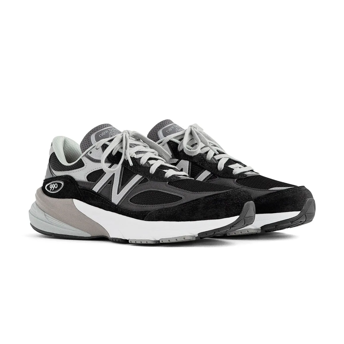 adequate kids' small in USA Wmns 990v6 'Black White'