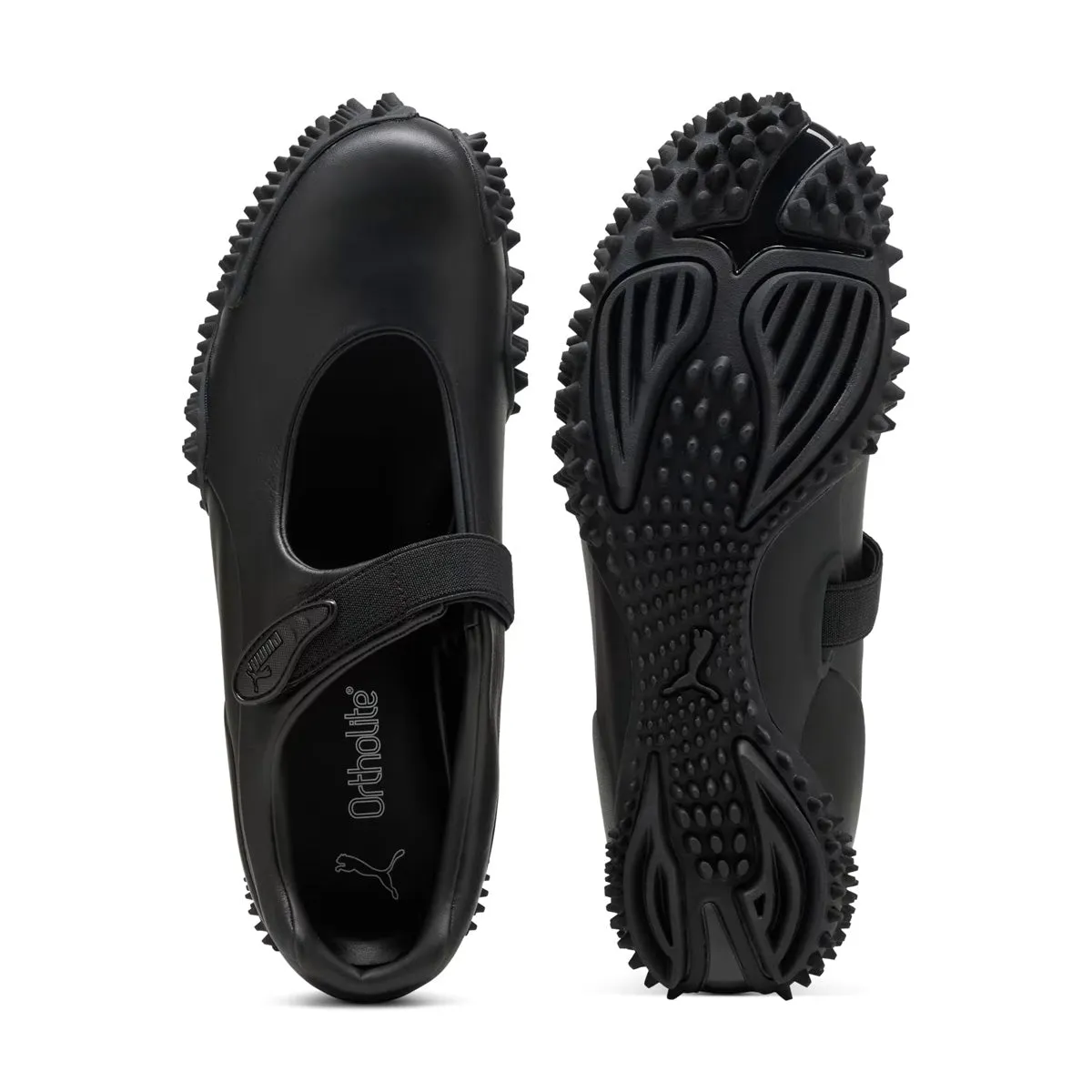 Mostro Fey Leather 'Puma Black' Leather