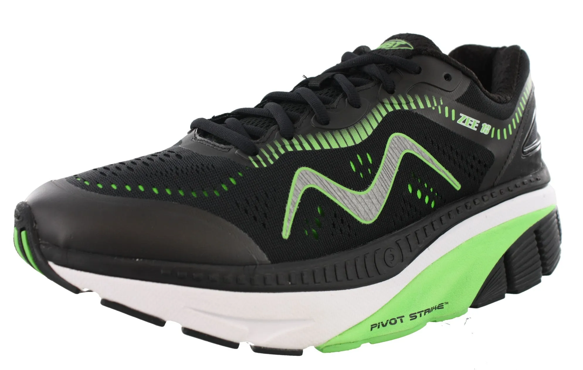 running for endurance Shock - absorbing midsole MBT Men's Zee 18 Athletic Running Shoes
