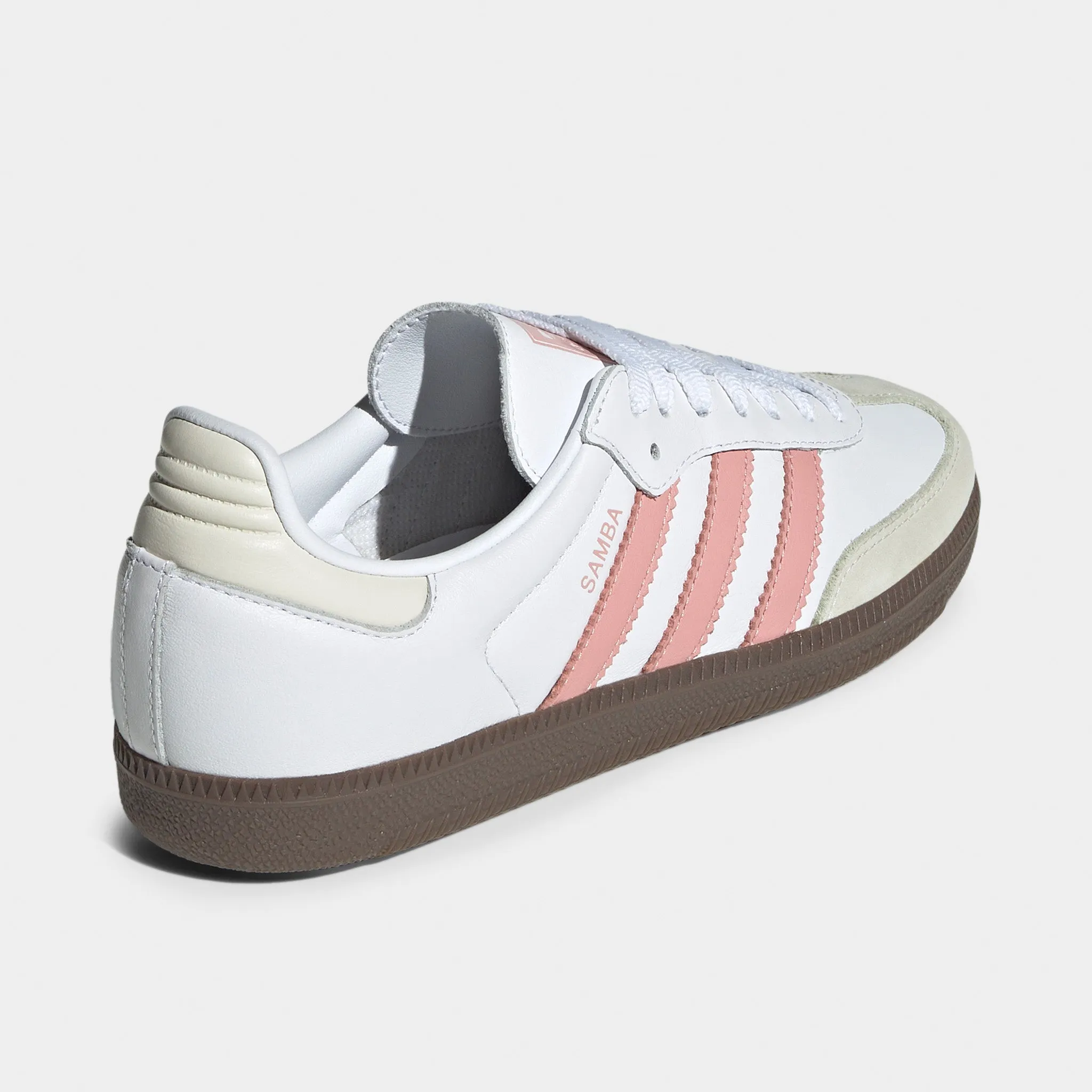 adidas Women's Samba OG White / Wonder Mauve - White Beauty Walk High Top