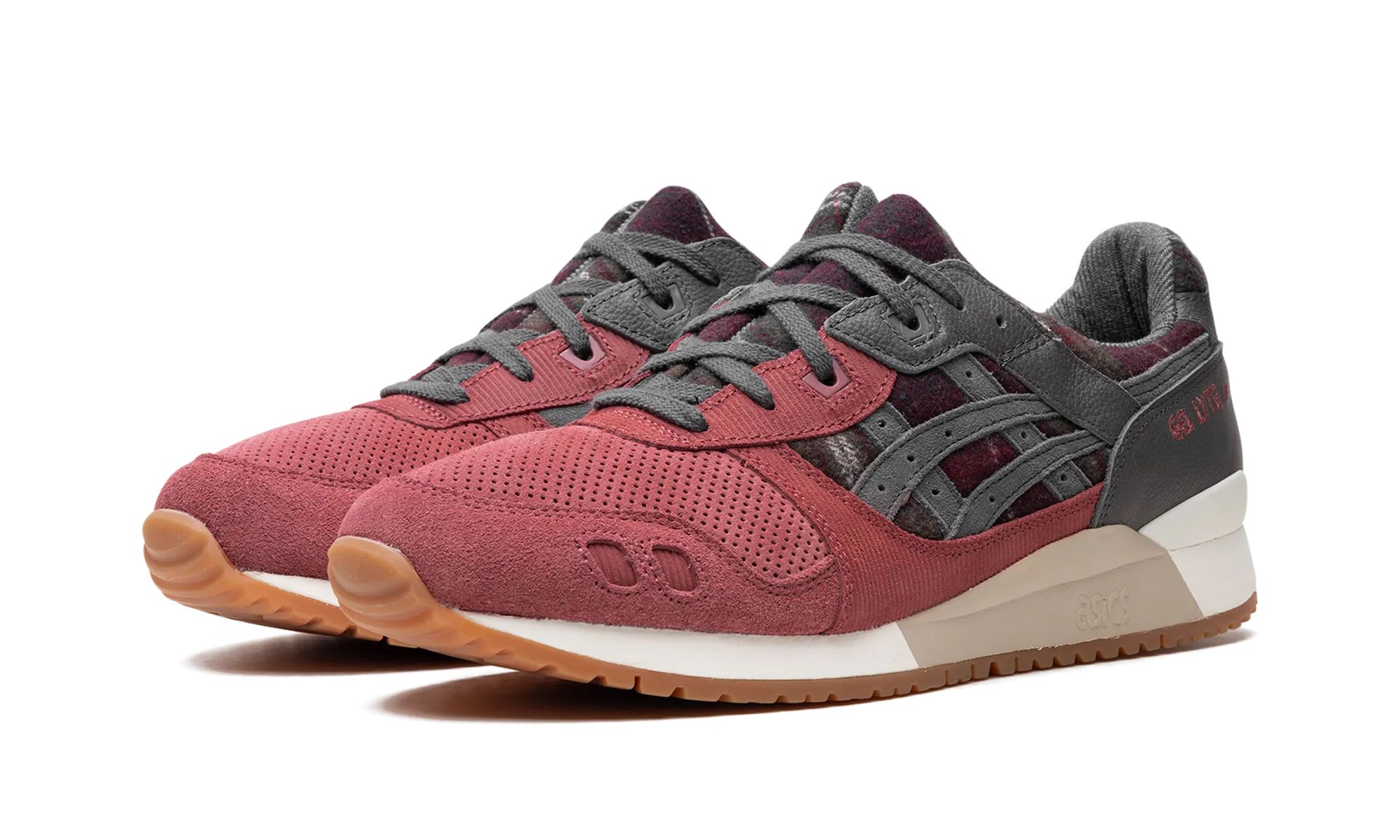 Glow Run Pause Step Gel Lyte 3 OG "Brisket Red"