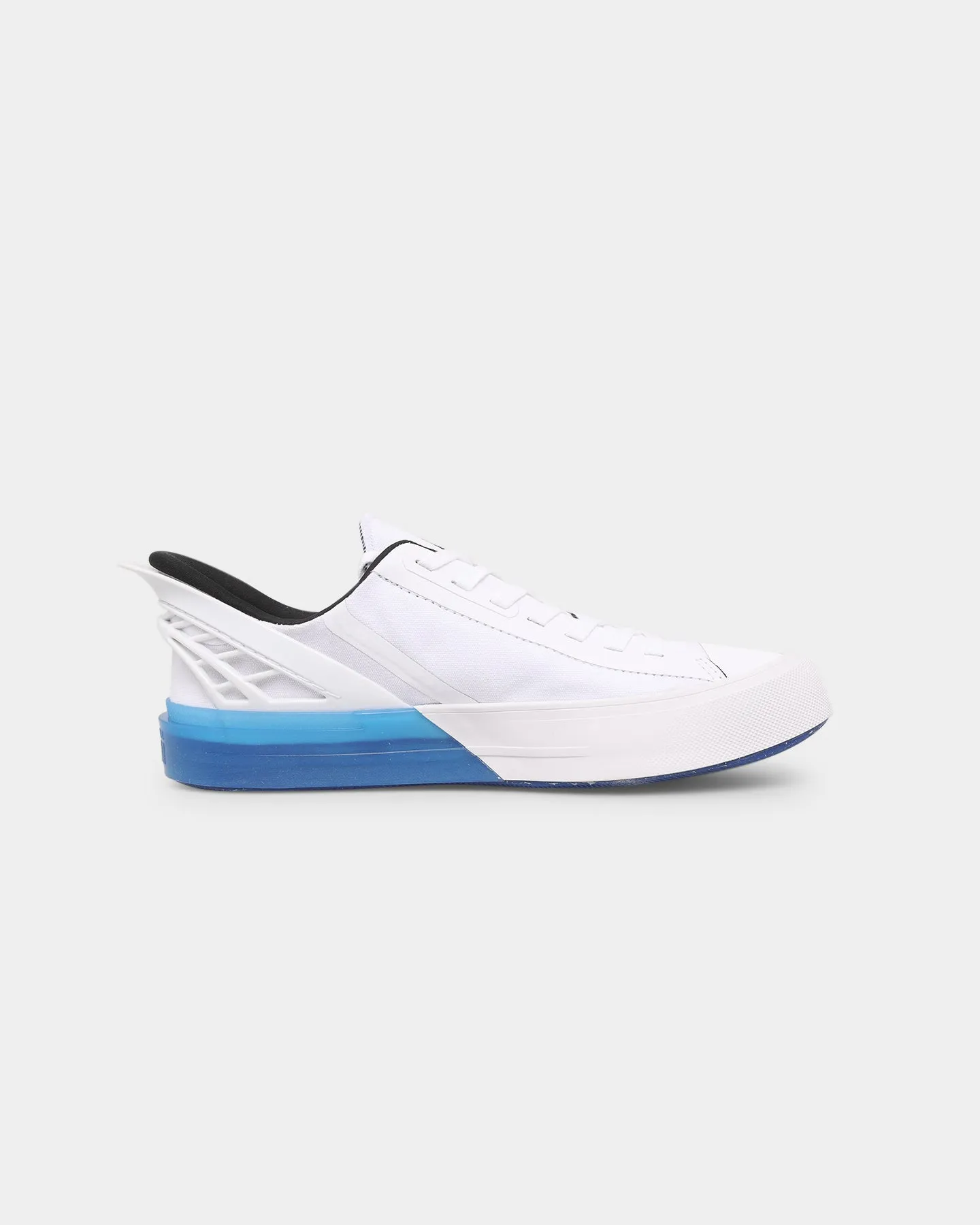 Converse Chuck Taylor All Star Flyease Shoes White/Blue/Black Gold Tone Surf Step