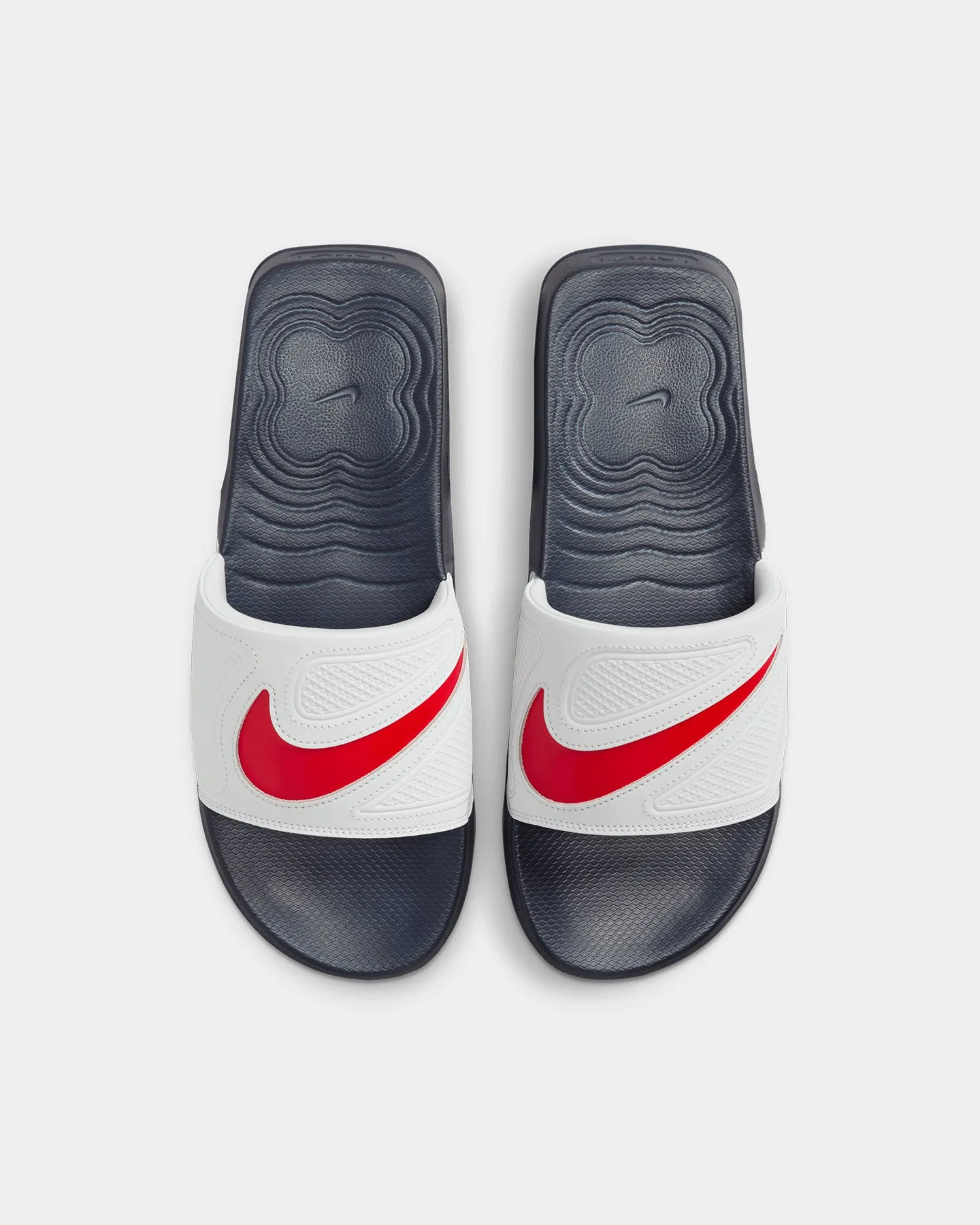 Nike Air Max Cirro Slides Photon Dust/University Red New In