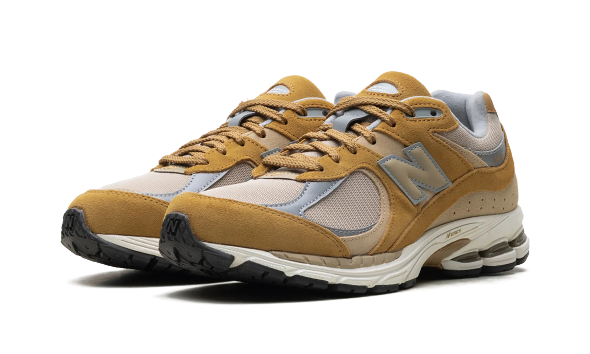 sports shoe gear logo - embossed shoes 2002R "Great Plains Incense"