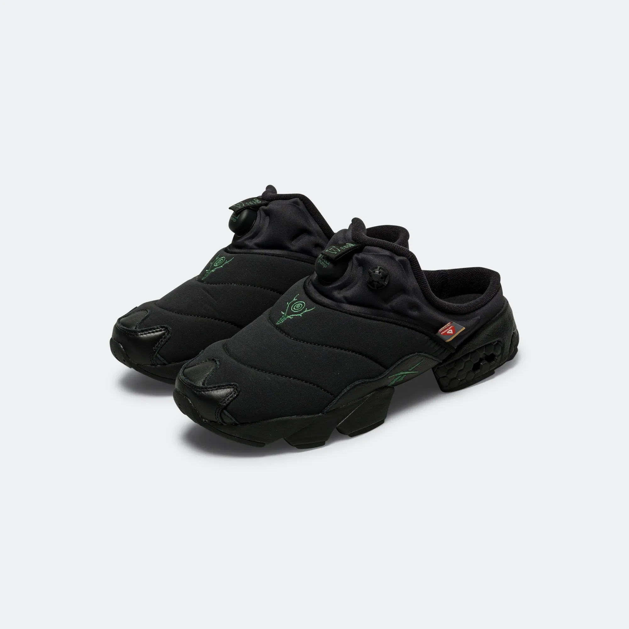 High Fashion Dynamic Flex Zones Instapump Fury Mule x South2 West8 - Black/Green