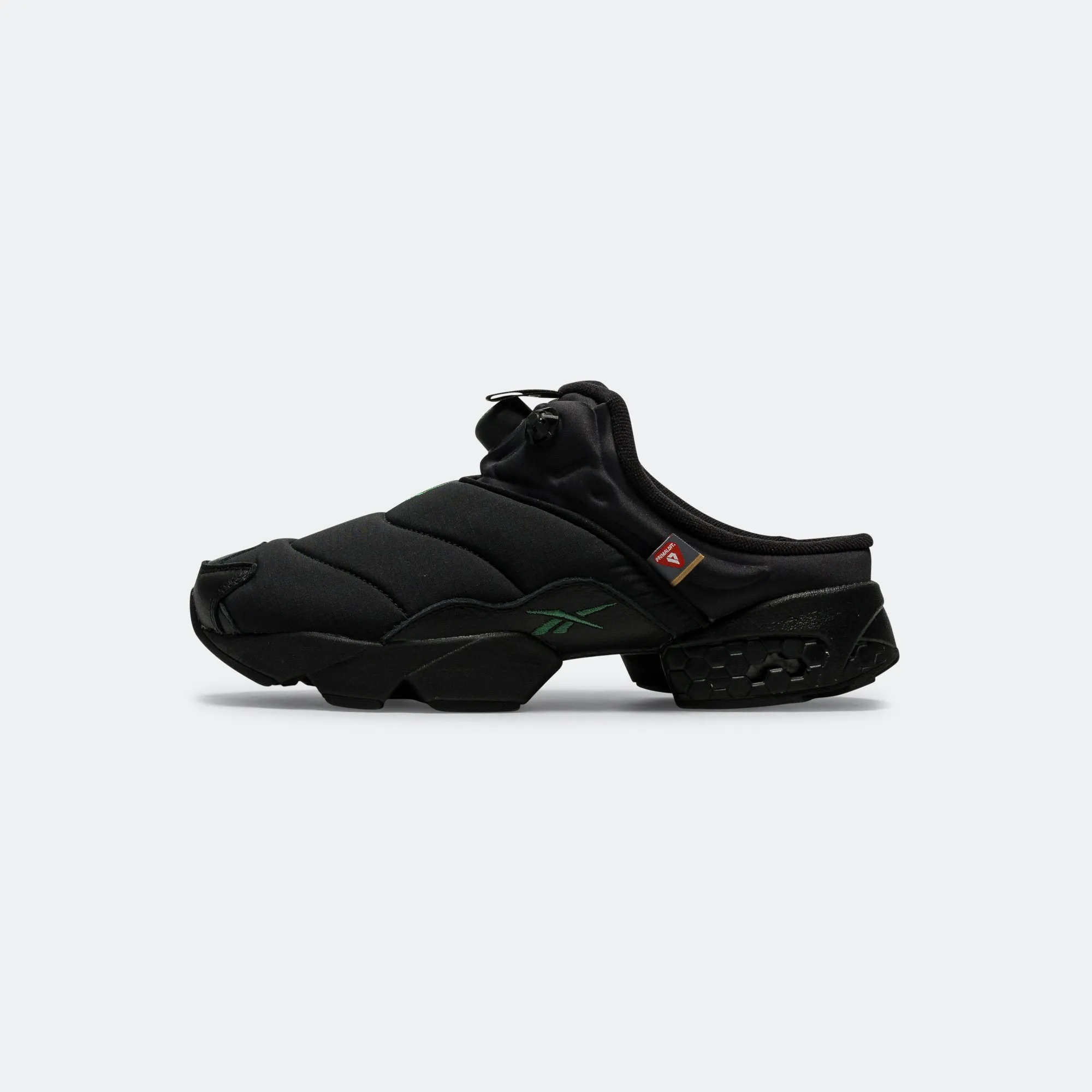 Non-marking sole OrthoticFriendly Instapump Fury Mule x South2 West8 - Black/Green