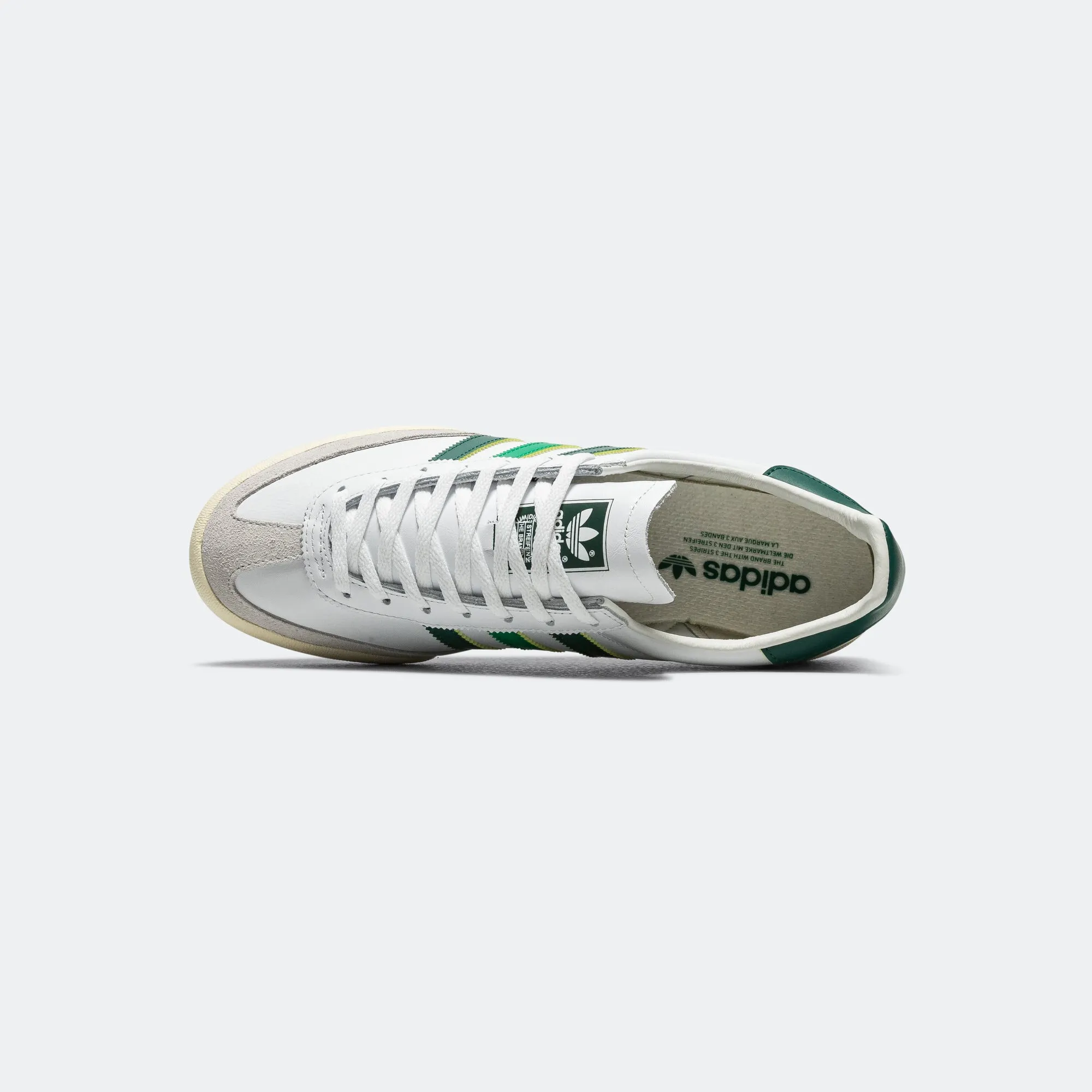 RubberOutsole Jeans - Footwear White/Core Green-Crystal White