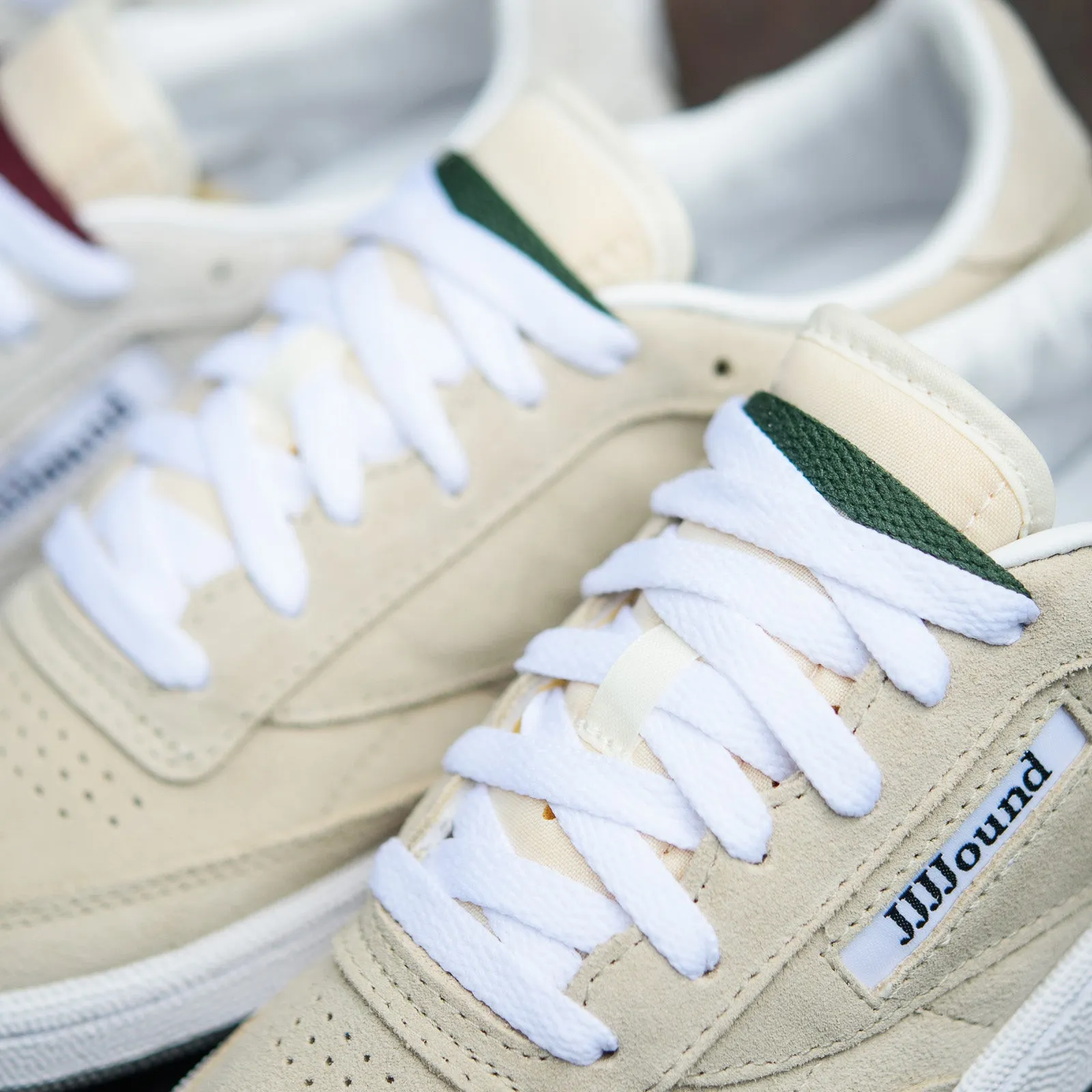 JJJJound x Reebok Club C 85 - Cork/White Light Bounce