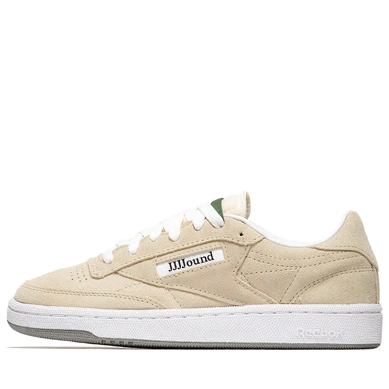 Moisture Wicking Liner Contoured Heel Cup JJJJound x Reebok Club C 85 - Cork/White