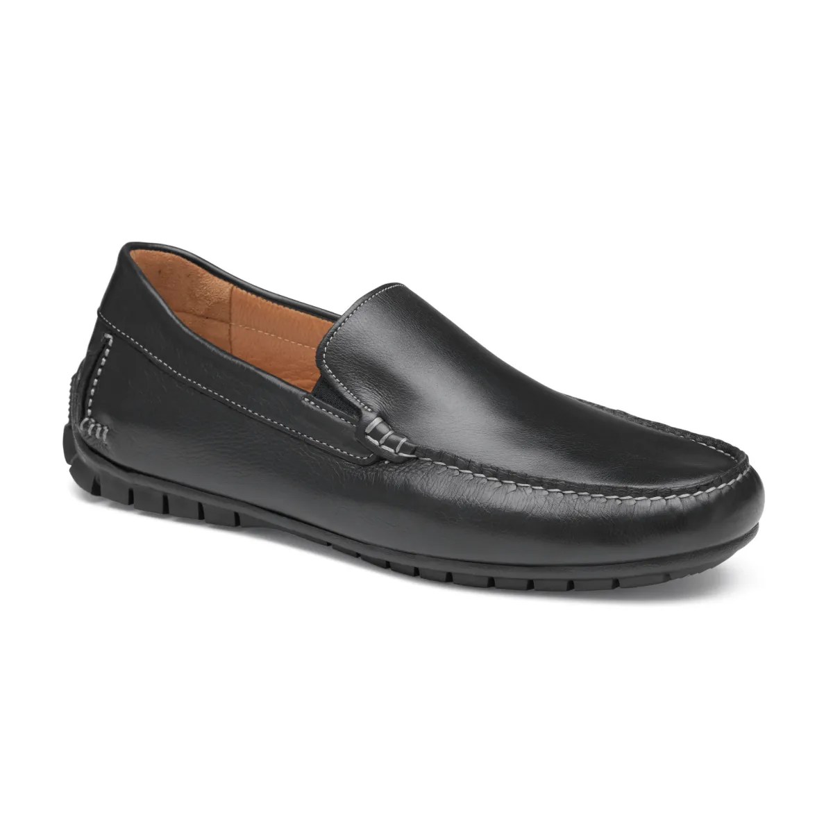Special Shade Special Wear Johnston & Murphy Men's Cort Moc Venetian Black Full Grain Leather