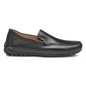 Japan Fit Johnston & Murphy Men's Cort Moc Venetian Black Full Grain Leather