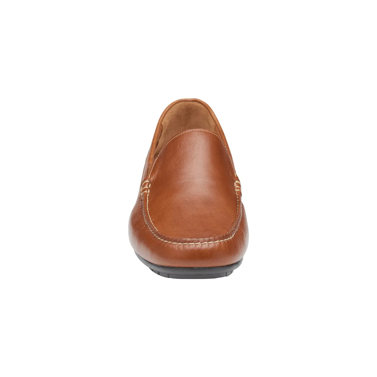 Prime Pace All-Day Fit Johnston & Murphy Men's Cort Moc Venetian Tan Full Grain Leather