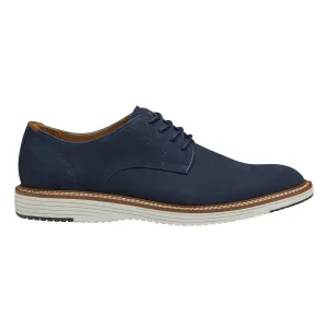 Johnston & Murphy Men's Upton Plain Toe Navy Nubuck French Shade