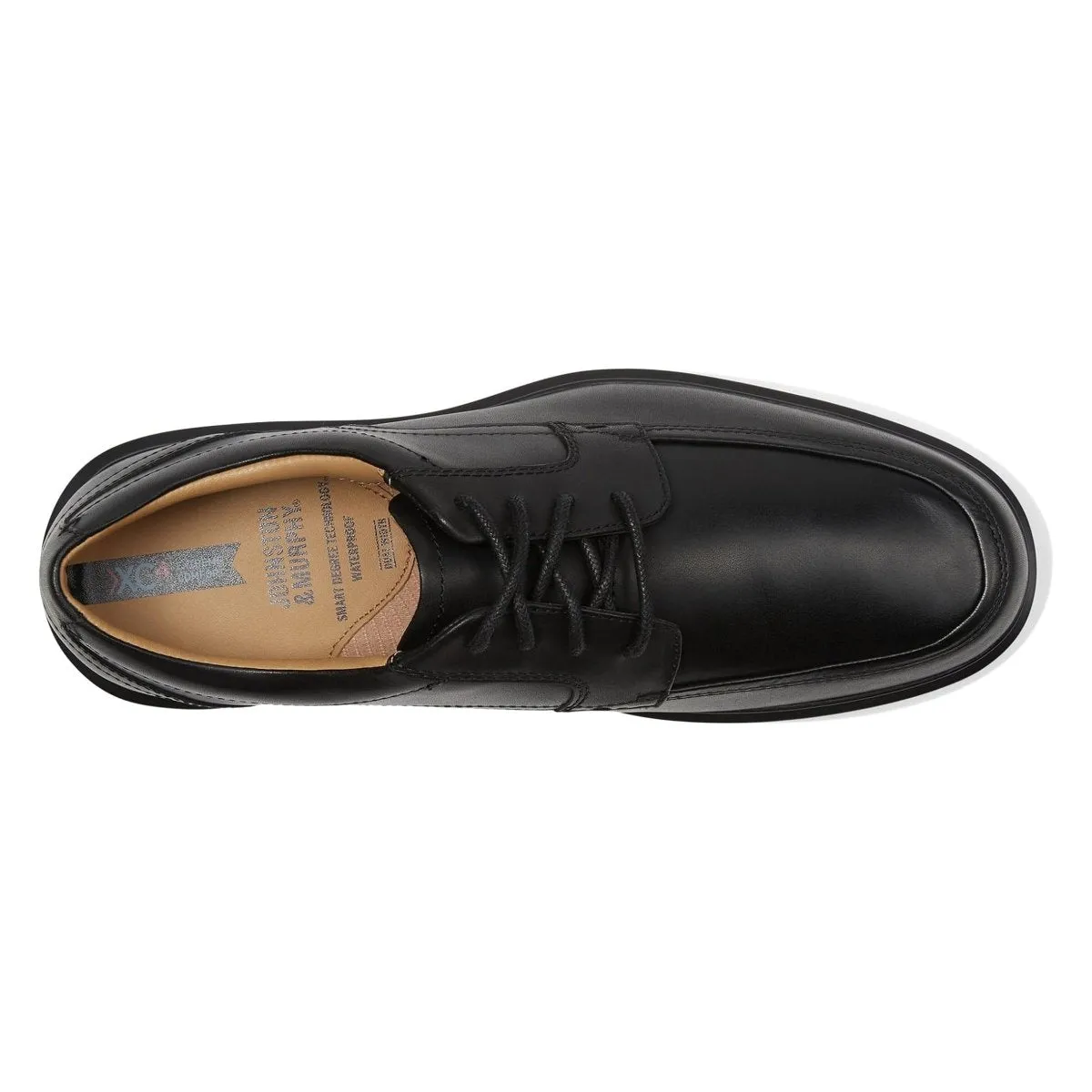 Country Club Johnston & Murphy Men's XC4 Stanton 2.0 Moc Lace Black Waterproof