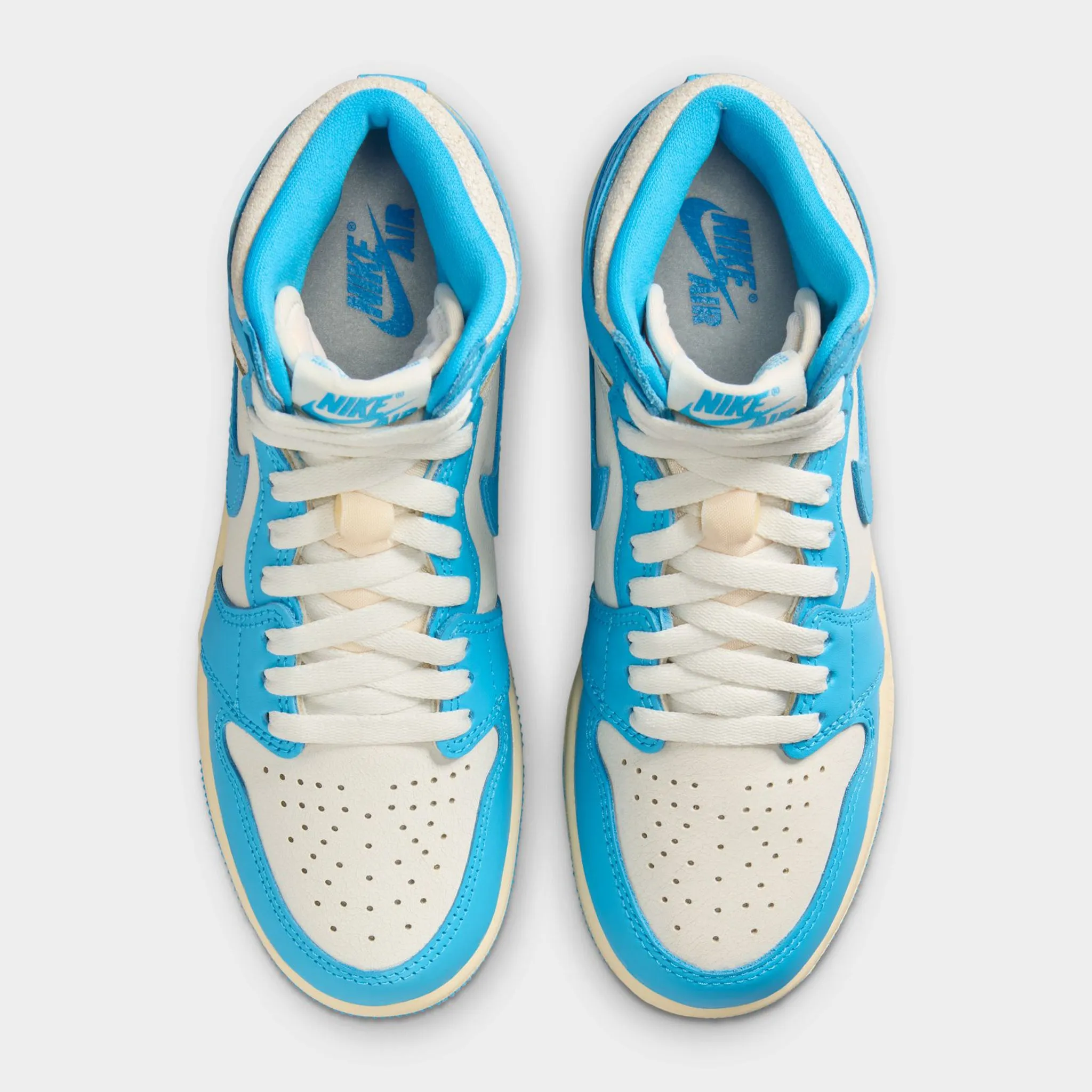 Jordan 1 High OG GS Dark Powder Blue / Sail Comfort Enhancement