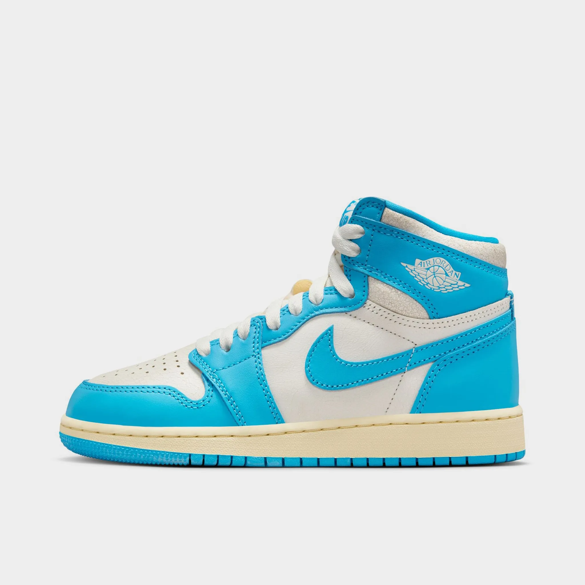 Bronze Warm Jordan 1 High OG GS Dark Powder Blue / Sail