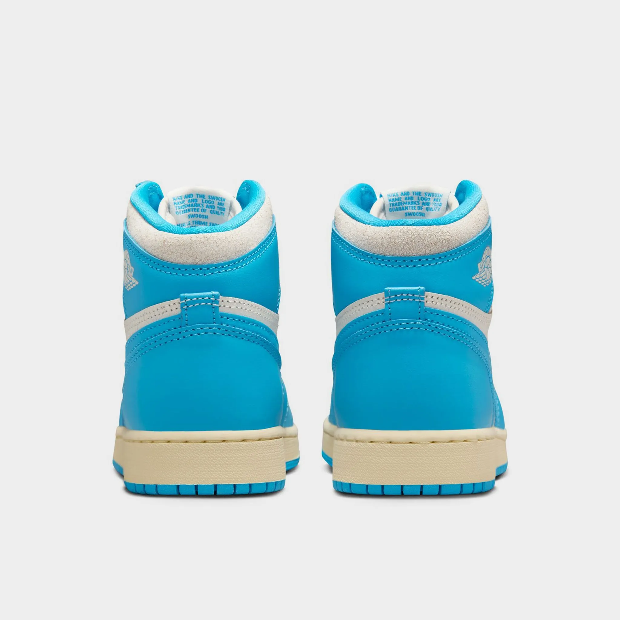 Foot Support Move Light Jordan 1 High OG GS Dark Powder Blue / Sail
