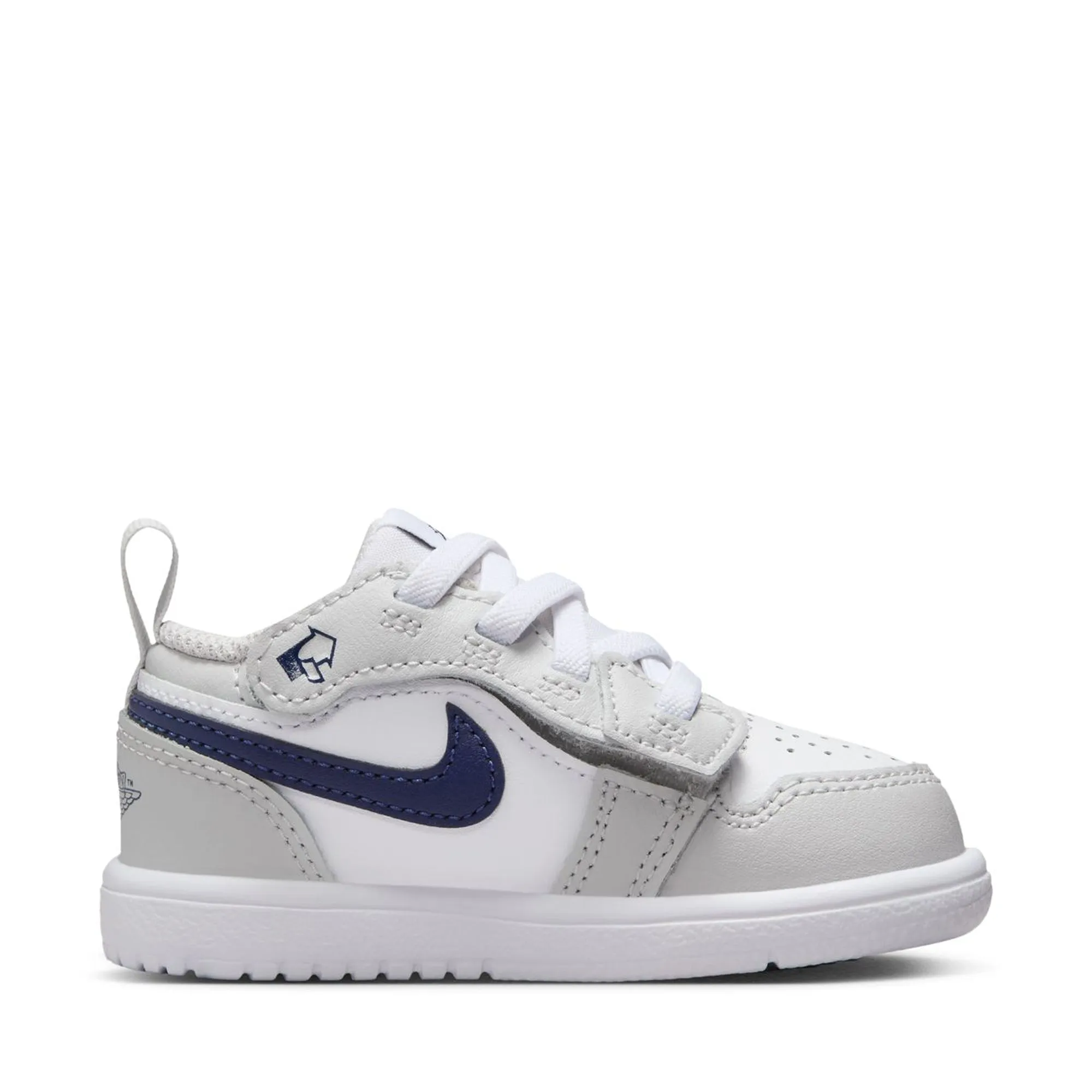 Jordan 1 Low Alt (TD) - White/Midnight Navy Bacterial Inhibition Durable Lining