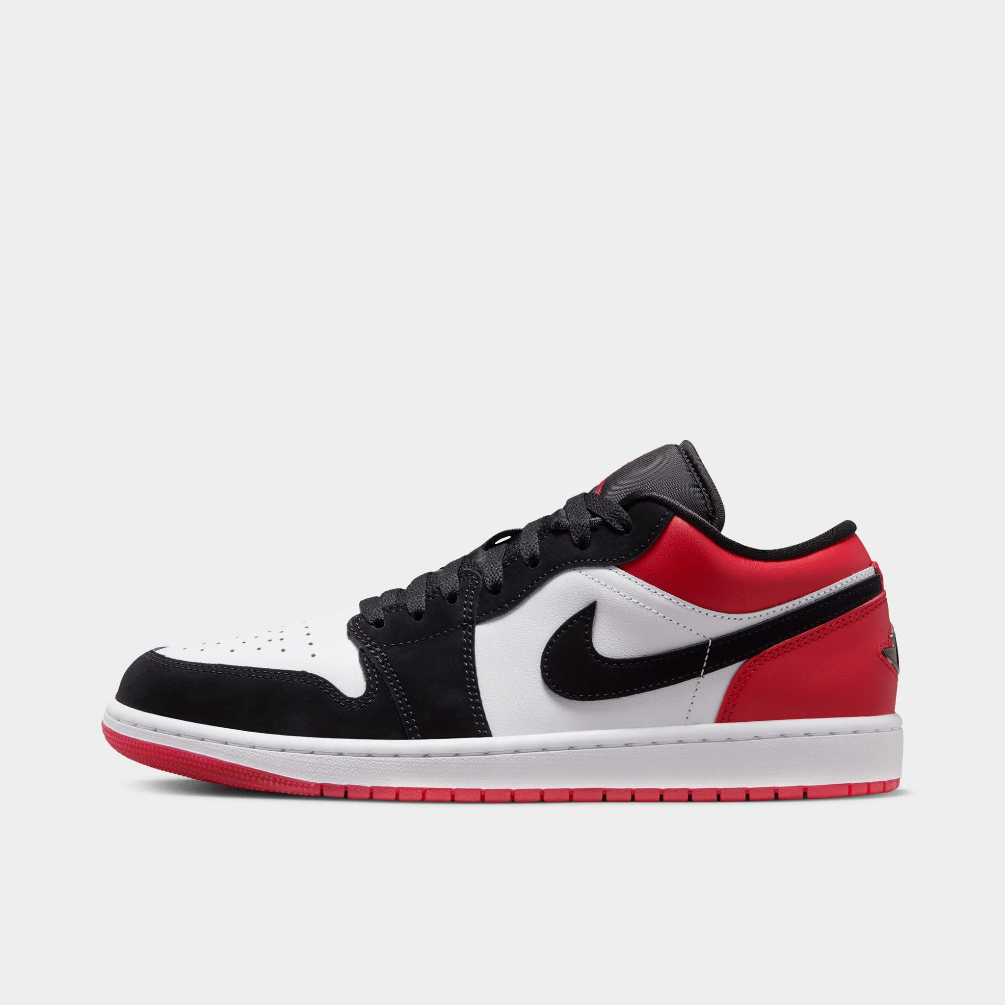 Dock Easy Jordan 1 Low White / Black - Varsity Red