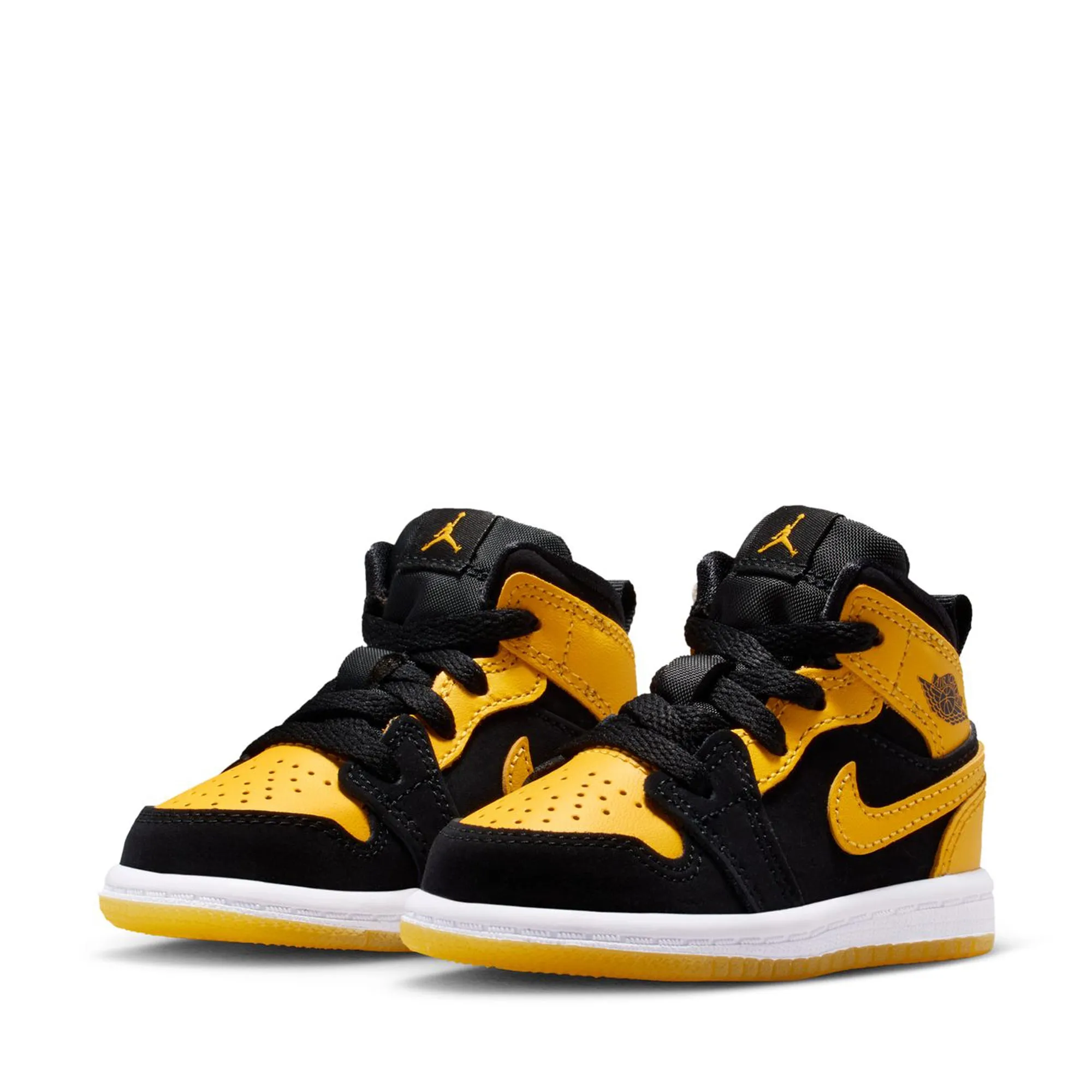 Freedom Walk Multi Density Sole Jordan 1 Mid SE (TD) - Black/Varsity Maize