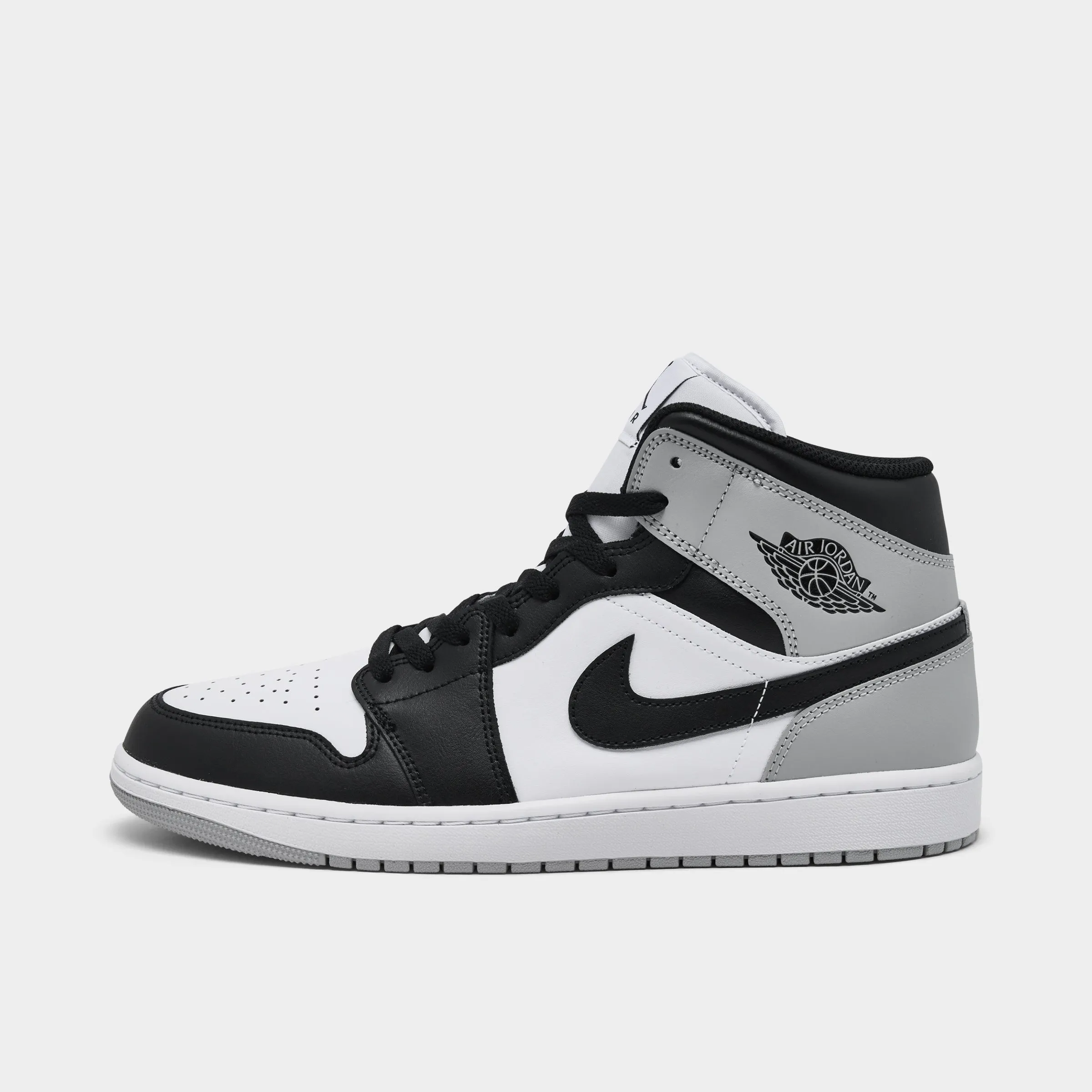 Closet Core Nordic Tone Jordan 1 Mid White / Black - Light Smoke Grey
