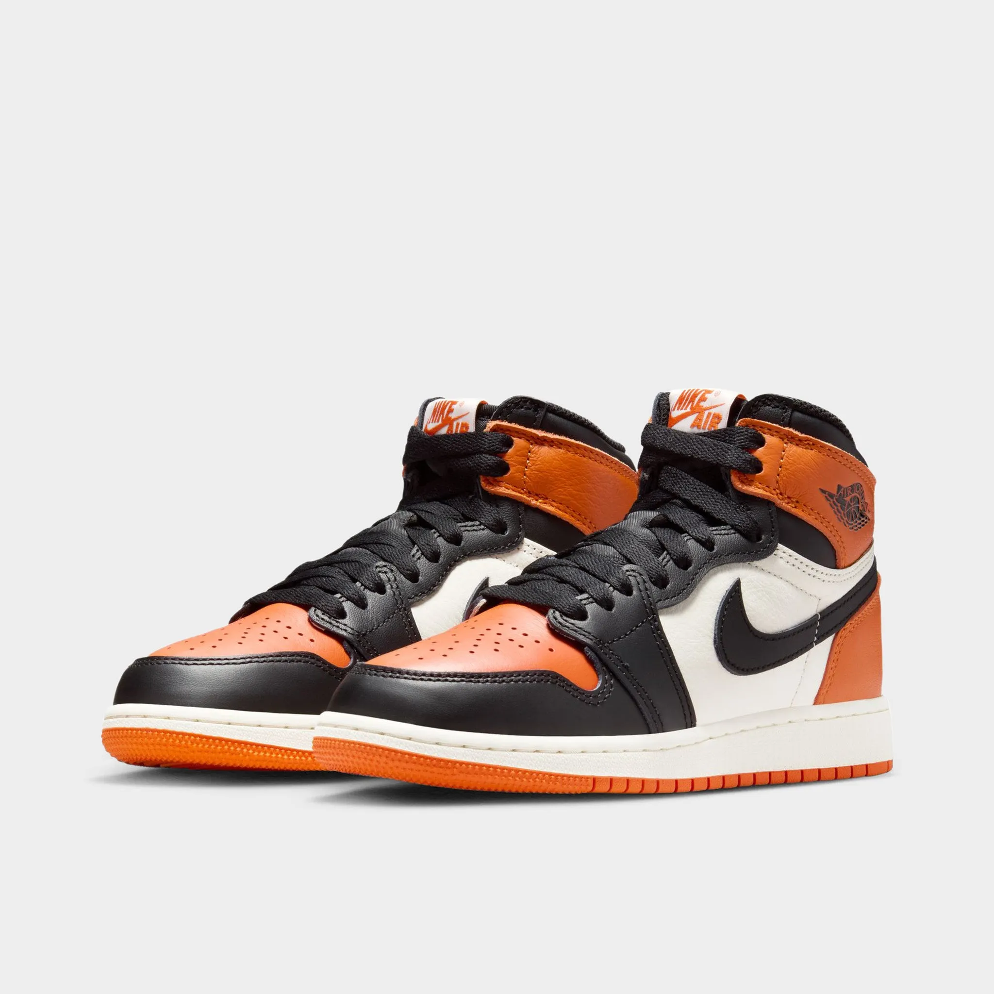 Jordan 1 Retro High OG GS Black / Sail - Starfish AnkleSupport