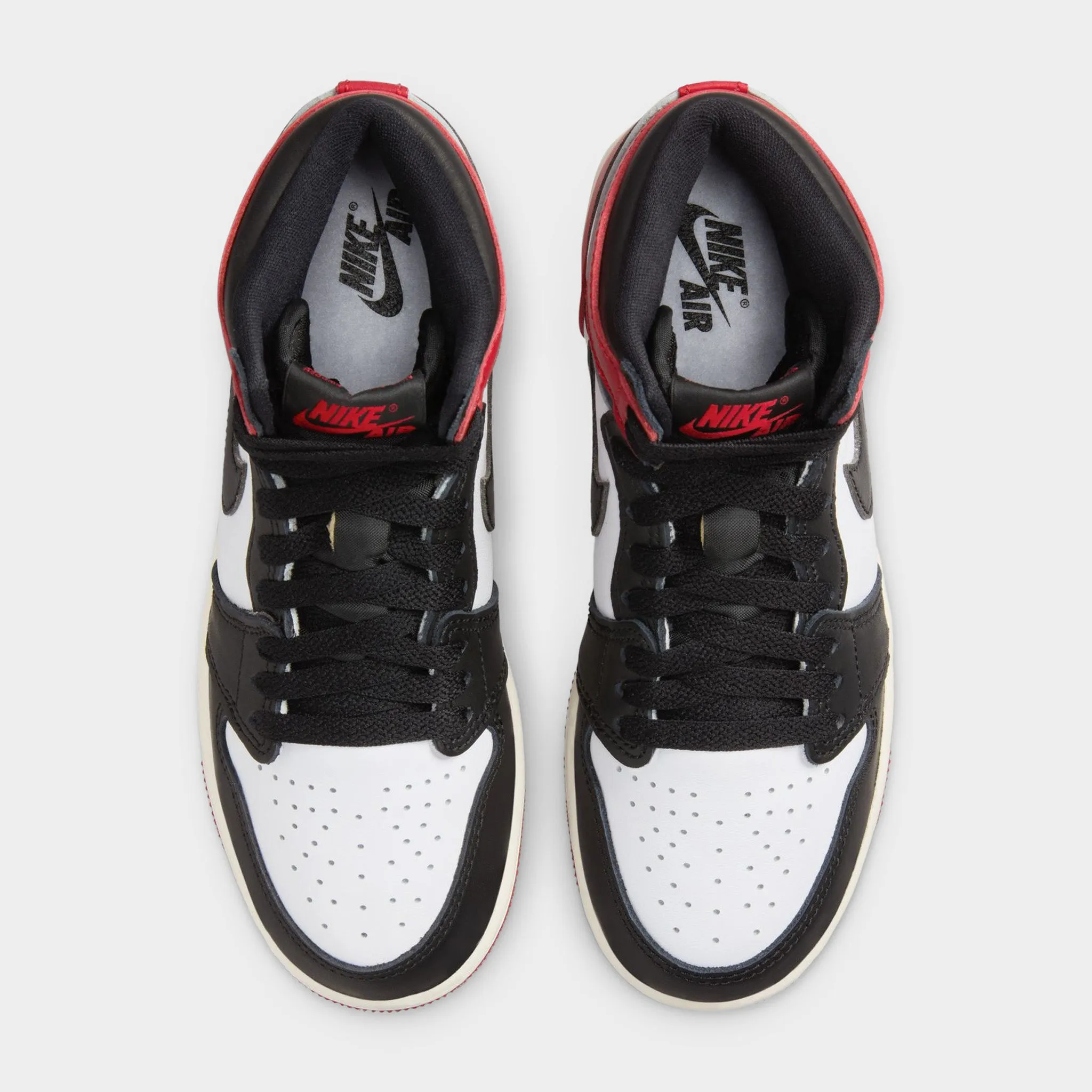 Outdoor Fun Jordan 1 Retro High OG GS White / Black - Varsity Red