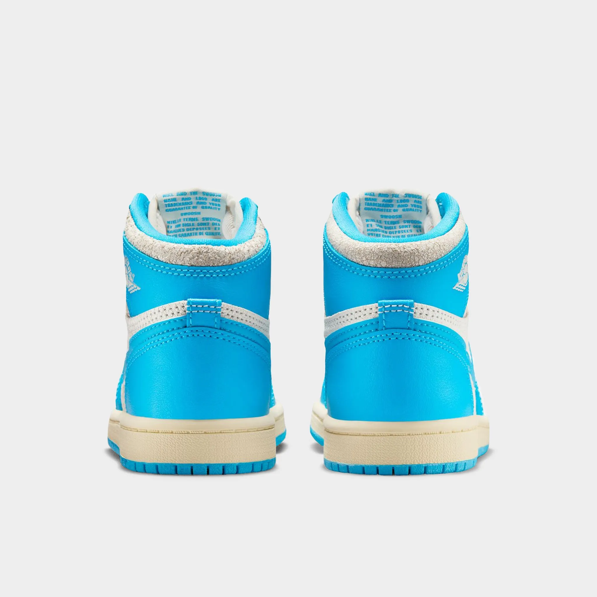 Supportive Jordan 1 Retro High OG PS Dark Powder Blue / Sail