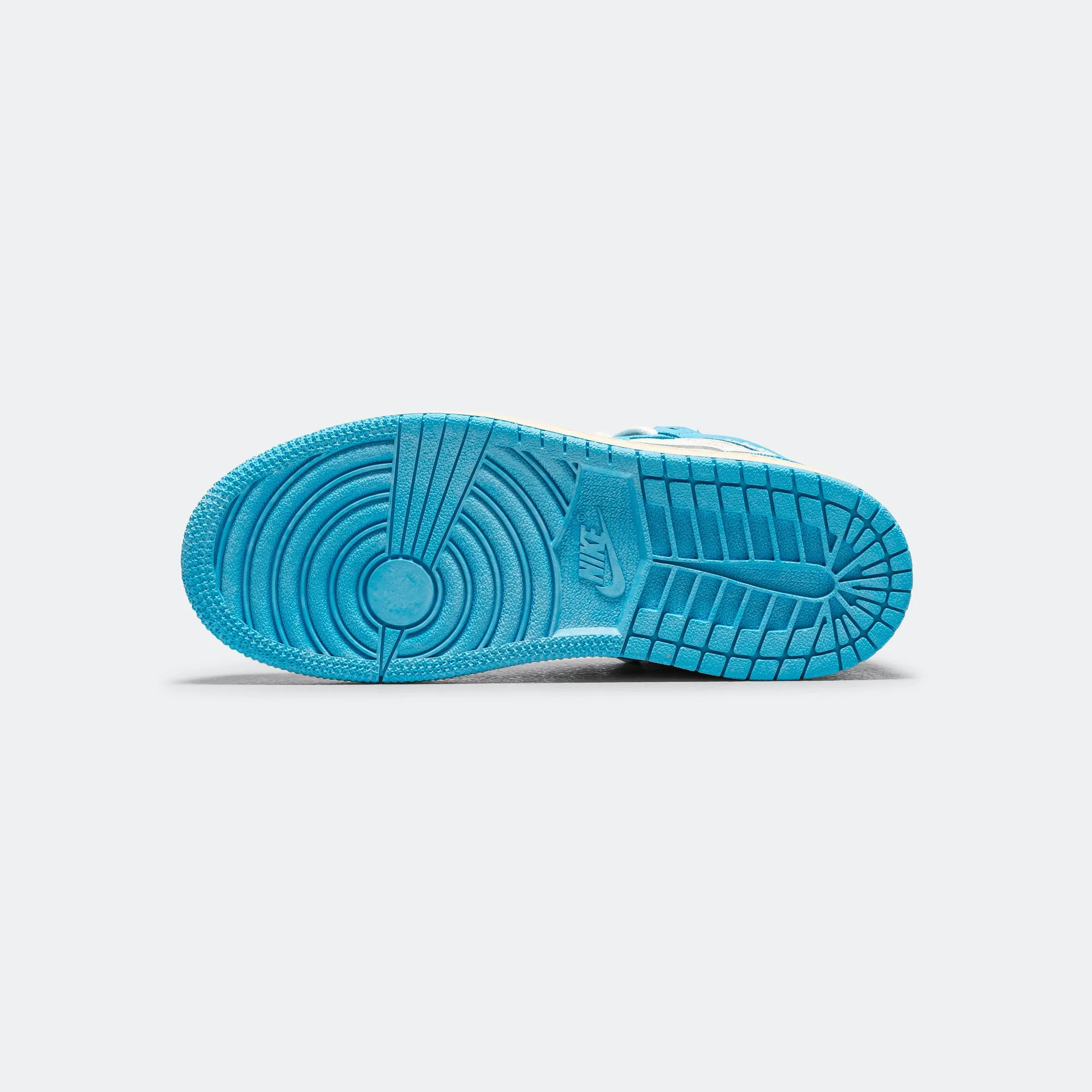 Heel Cushioning Rebound Midsole Jordan 1 Retro High OG (PS) - Dark Powder Blue/Sail